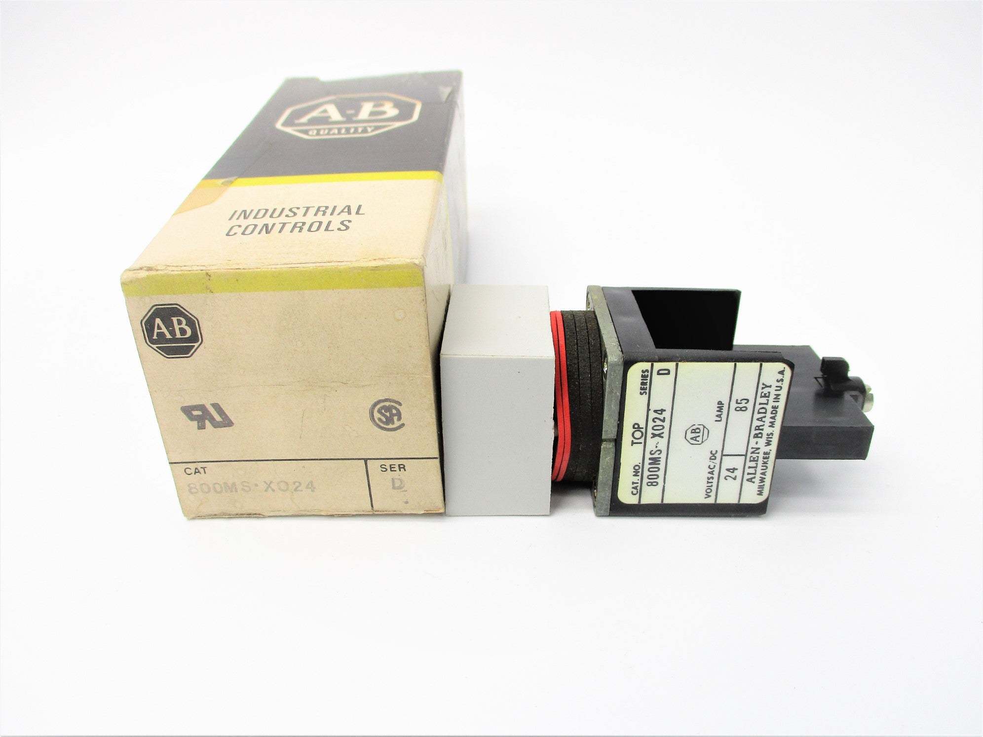 INDUSTRIAL SPARE PART 800MS-X024 SER. D (BK/YL) NSMP