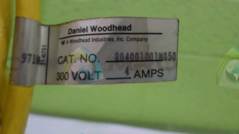 WOODHEAD INC. 804001D01M050 CONNECTOR *NEW NO BOX*
