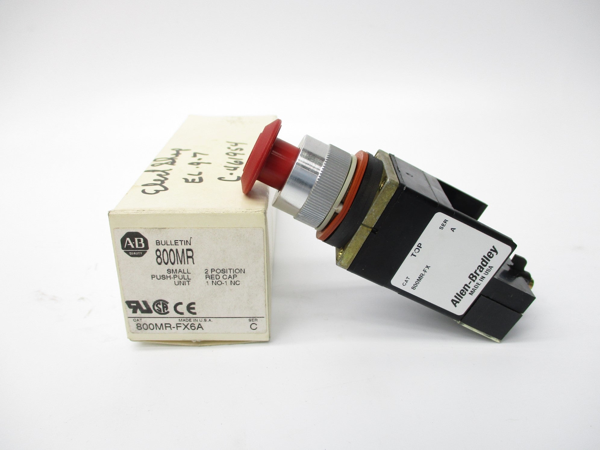 ALLEN BRADLEY 800MR-FX6A SER. C (WH) NSMP