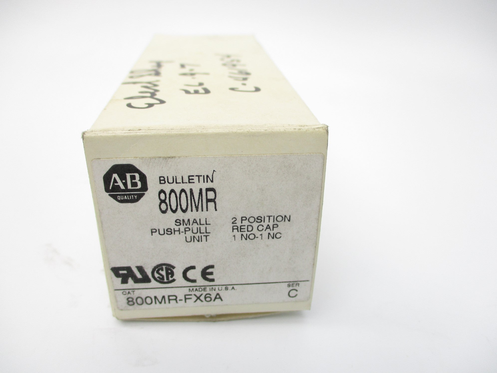 ALLEN BRADLEY 800MR-FX6A SER. C (WH) NSMP