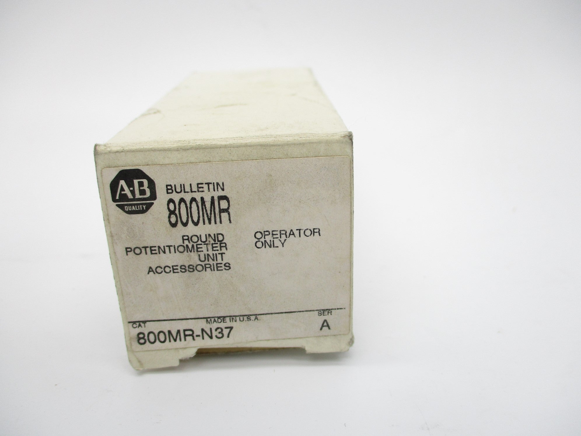 ALLEN BRADLEY 800MR-N37 SER. A (WH) NSMP