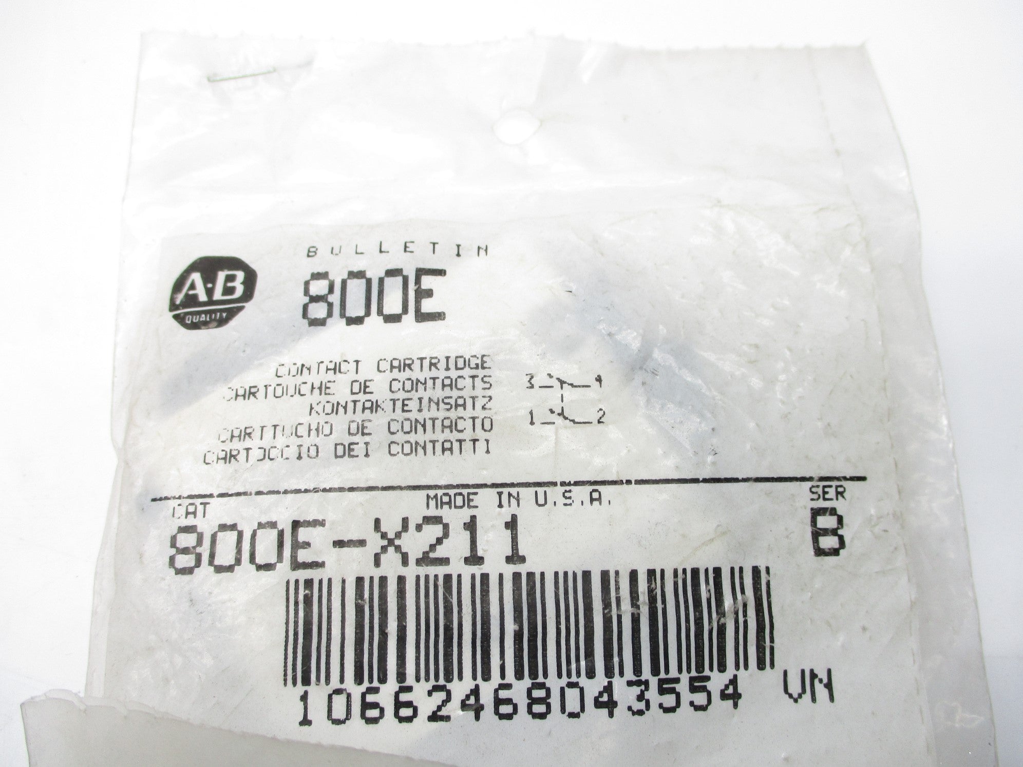 INDUSTRIAL SPARE PART 800E-X211 SER. B NSMP