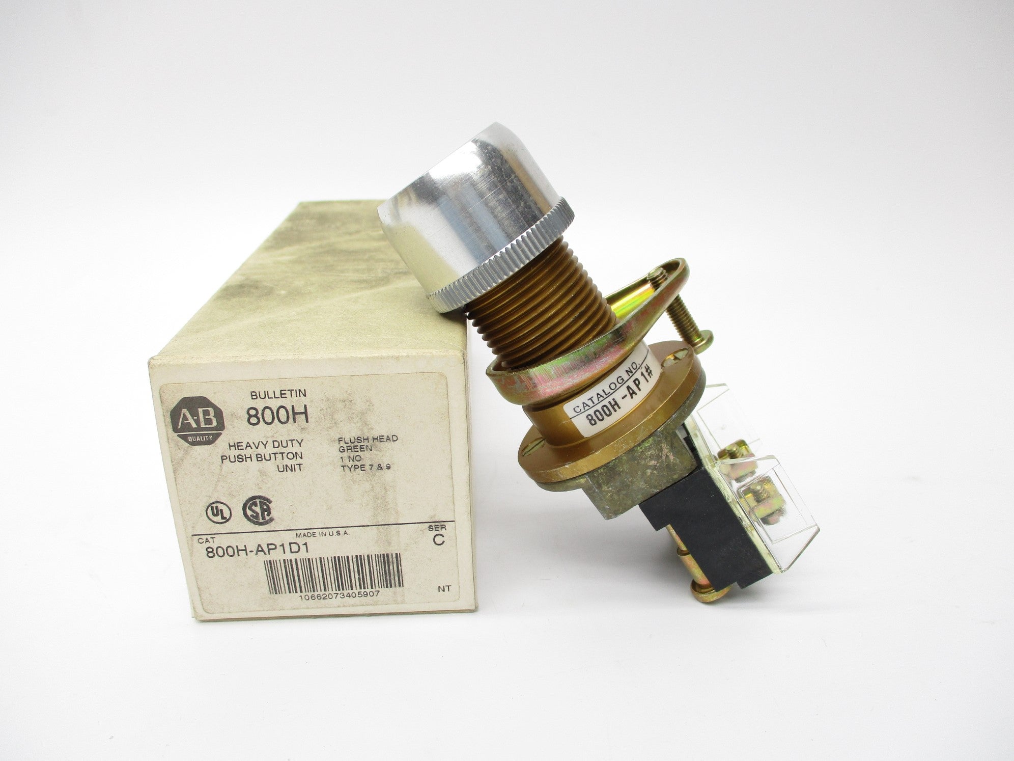 ALLEN BRADLEY 800H-AP1D1 SER. C (WH) NSMP