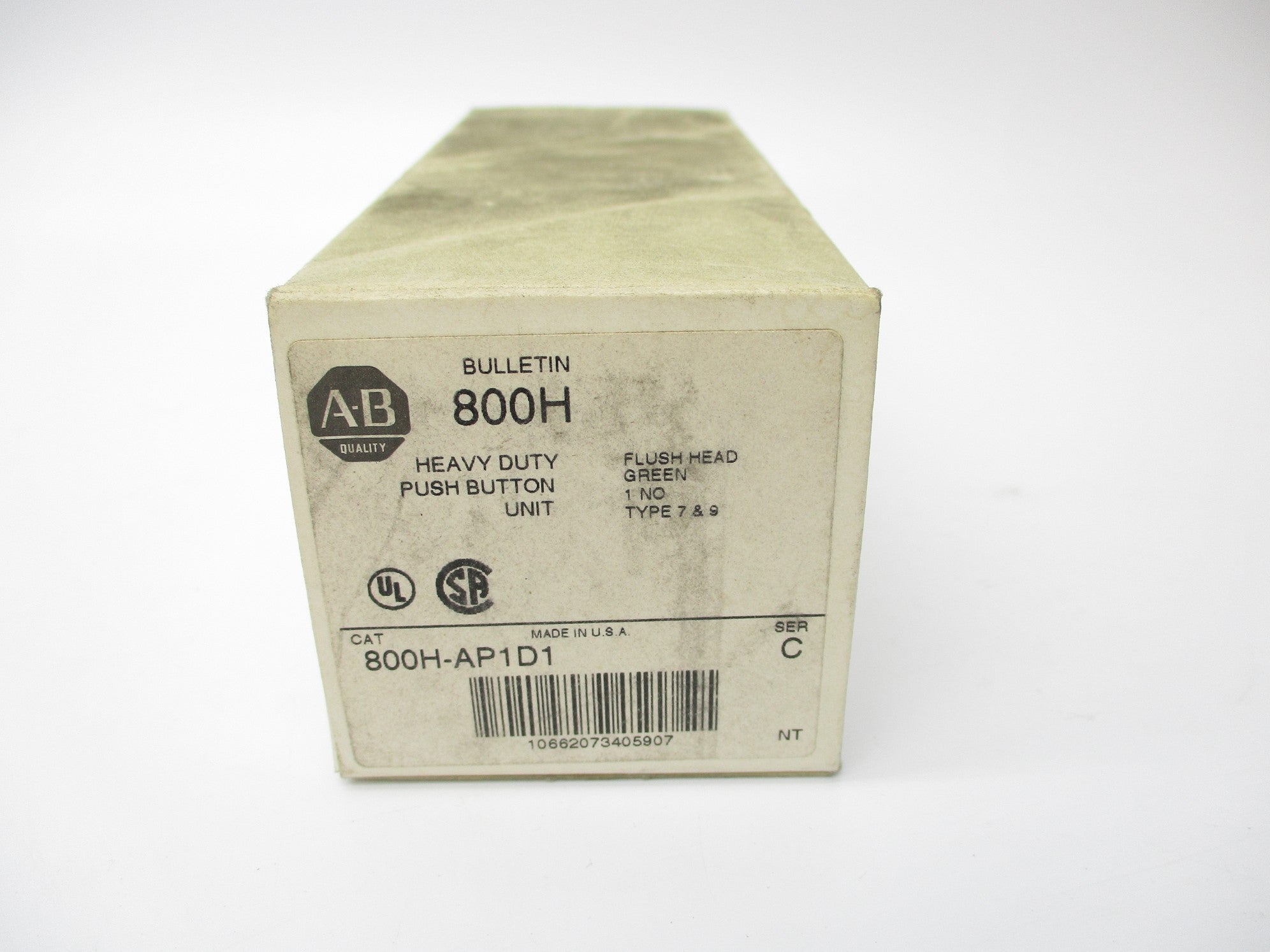 ALLEN BRADLEY 800H-AP1D1 SER. C (WH) NSMP
