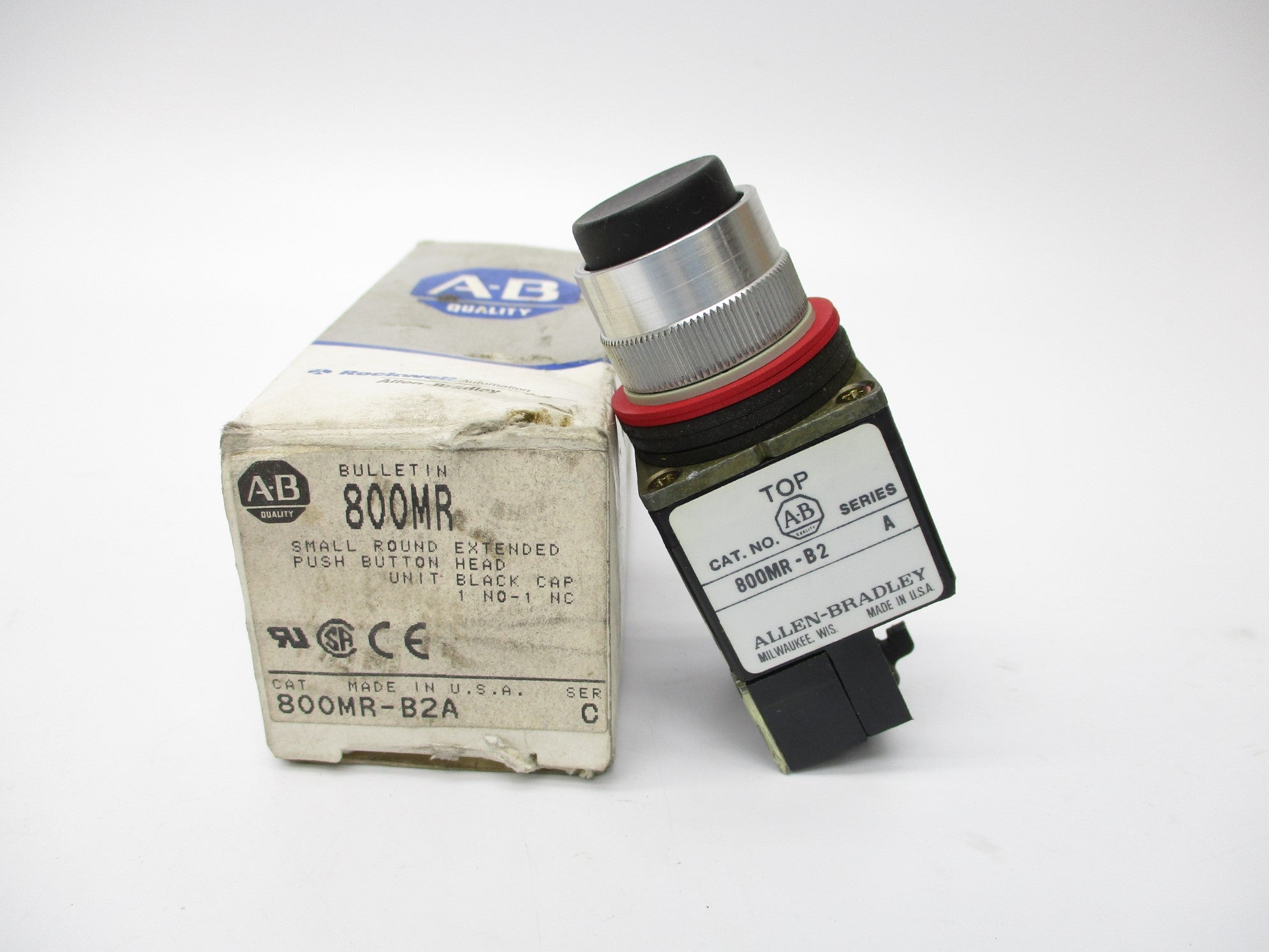 ALLEN BRADLEY 800MR-B2A SER. C (GY/BL) NSMP