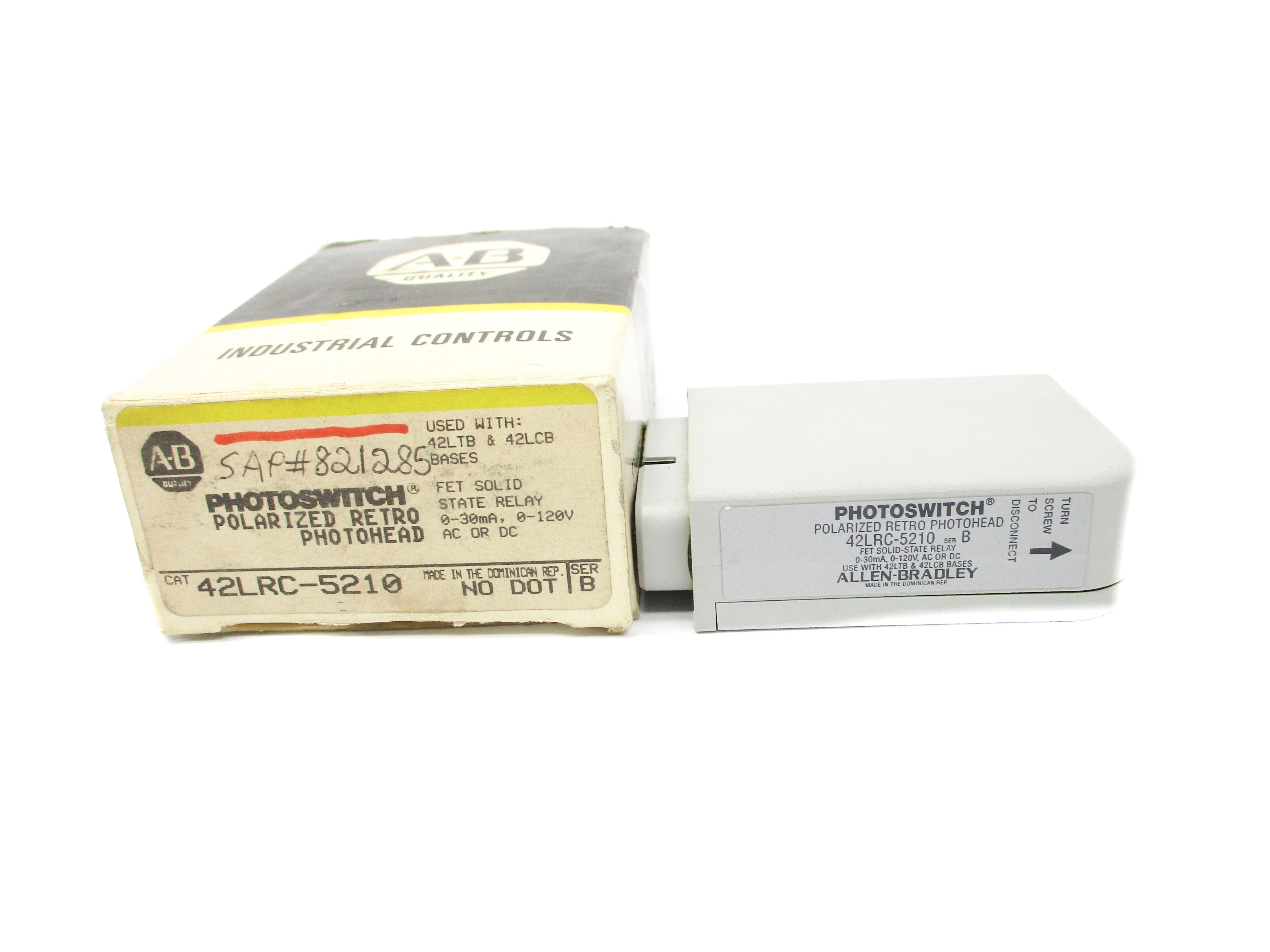 INDUSTRIAL SPARE PART 42LRC-5210 SER. B (BK/YL) NSMP