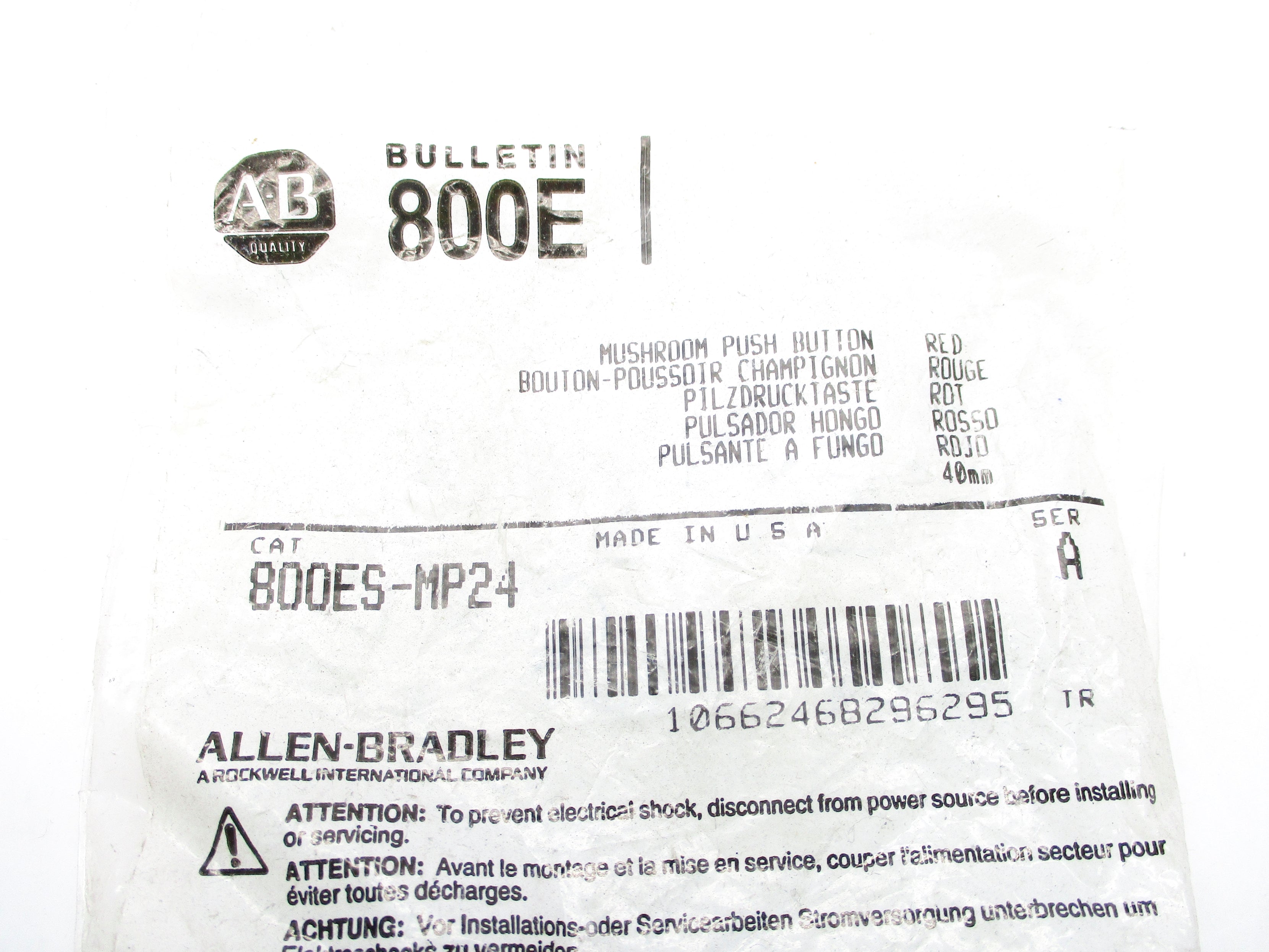 INDUSTRIAL SPARE PART 800ES-MP24 SER. A NSMP
