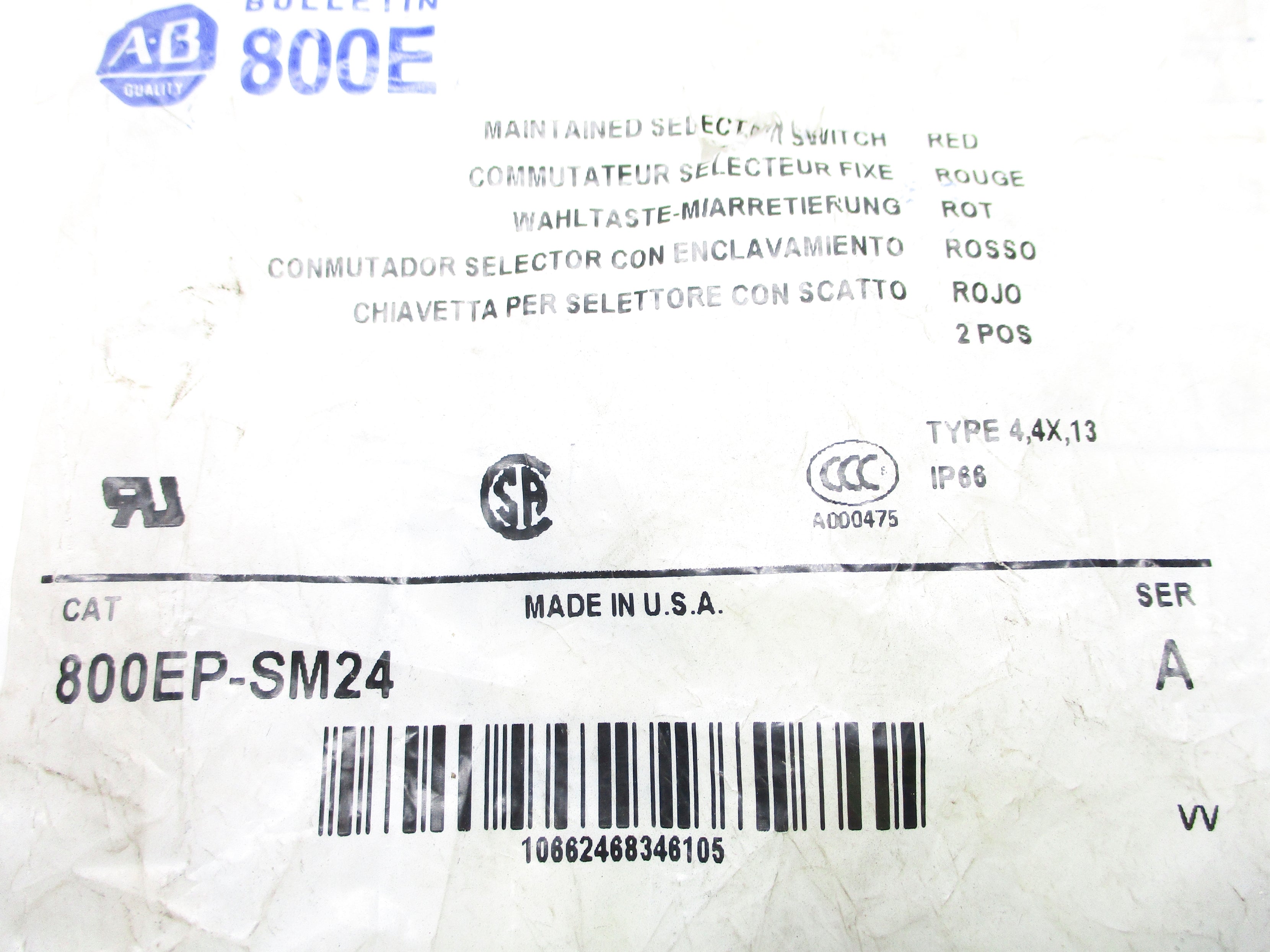 INDUSTRIAL SPARE PART 800EP-SM24 SER. A NSMP