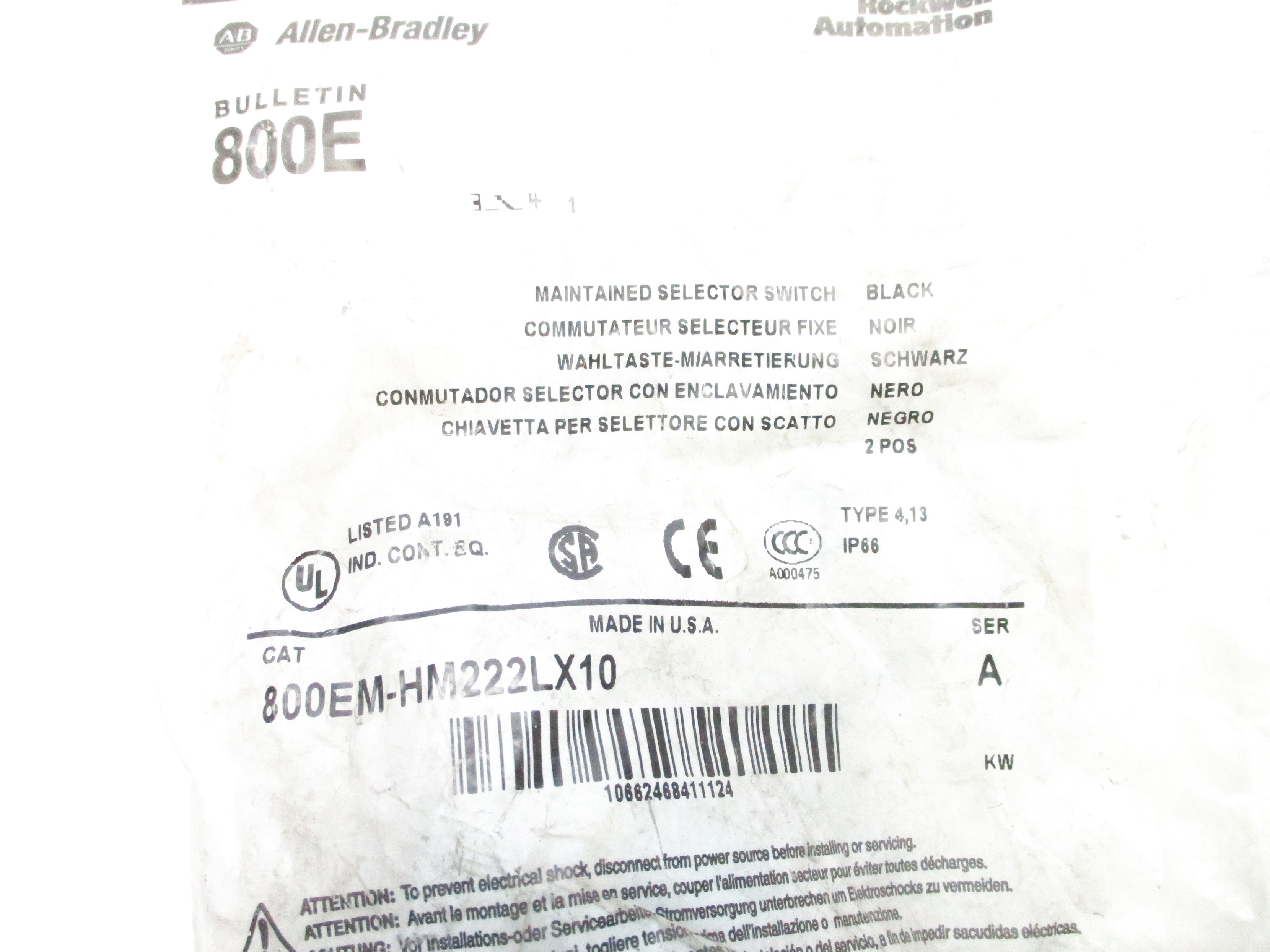 INDUSTRIAL SPARE PART 800EM-HM222LX10 SER. A NSMP