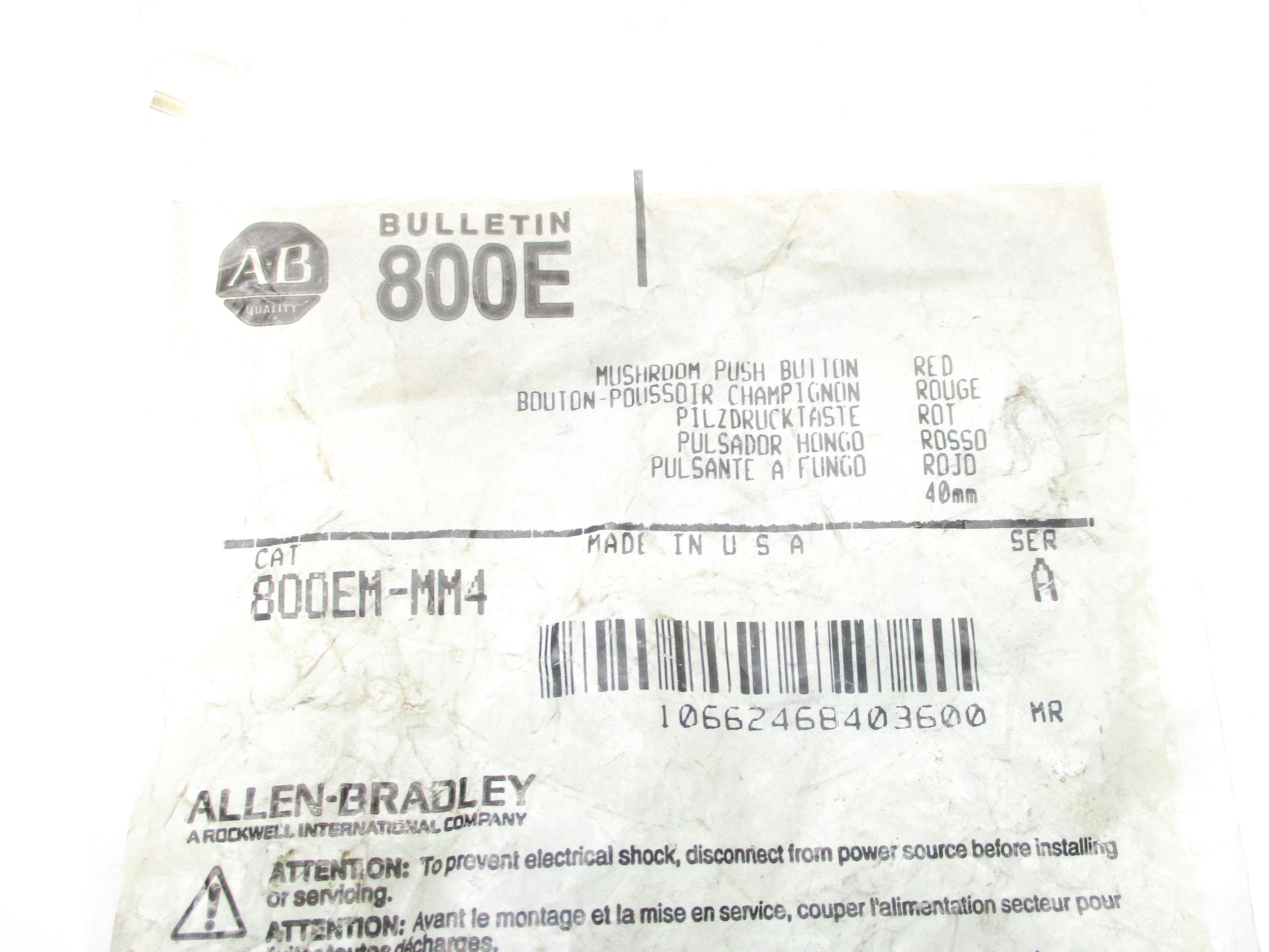 INDUSTRIAL SPARE PART 800EM-MM4 SER. A NSMP