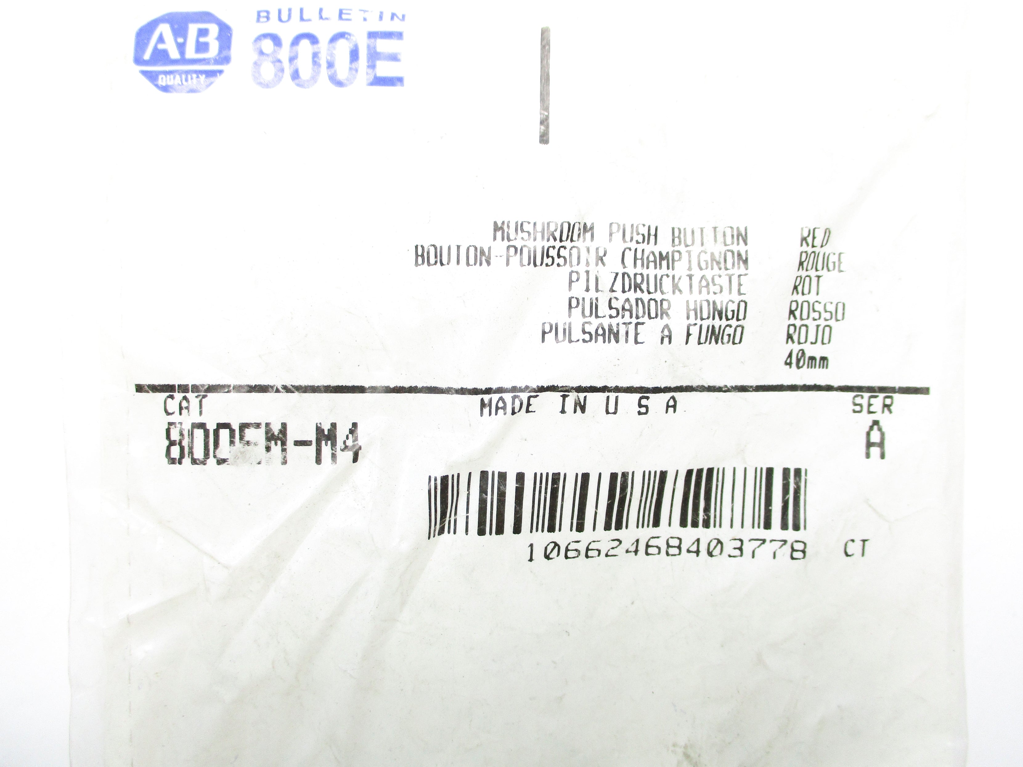 INDUSTRIAL SPARE PART 800EM-M4 SER. A NSMP