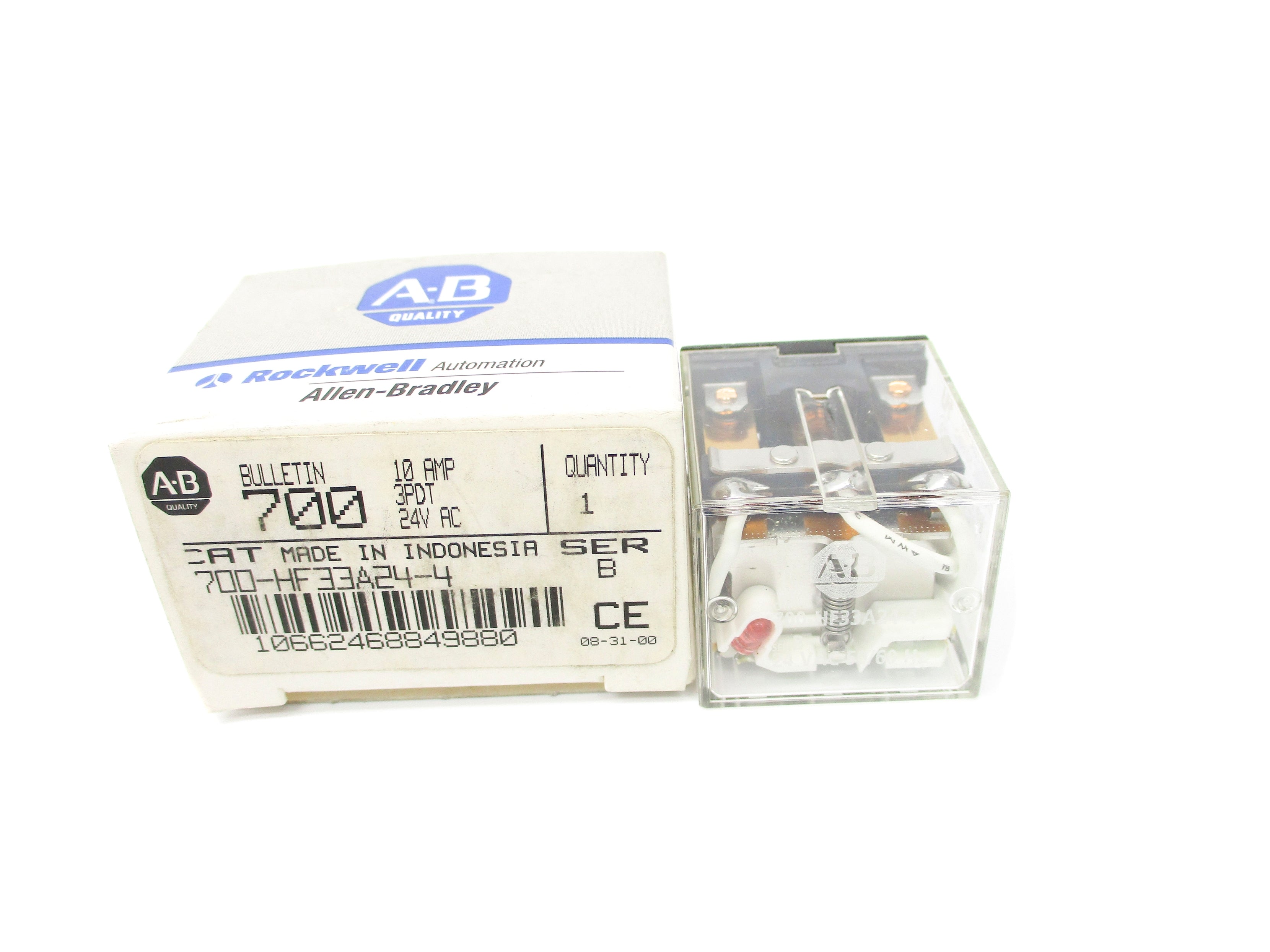 INDUSTRIAL SPARE PART 700-HF33A24-4 SER. B 10A 24VAC (GY/BL) NSMP