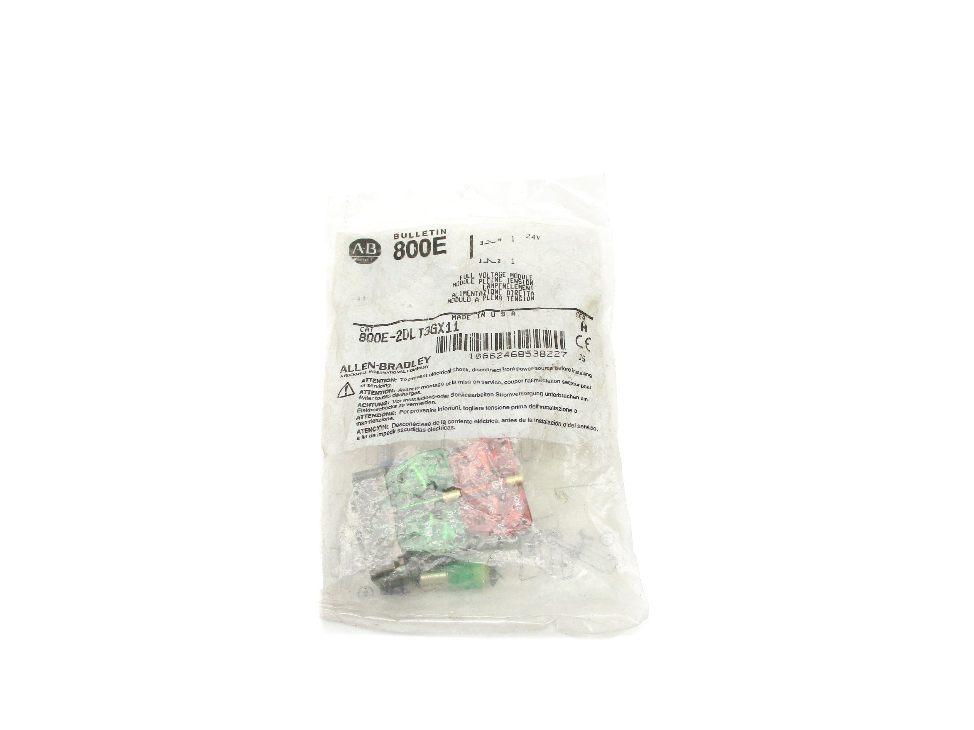 INDUSTRIAL SPARE PART 800E-2DLT3GX11 SER. A 24V NSMP