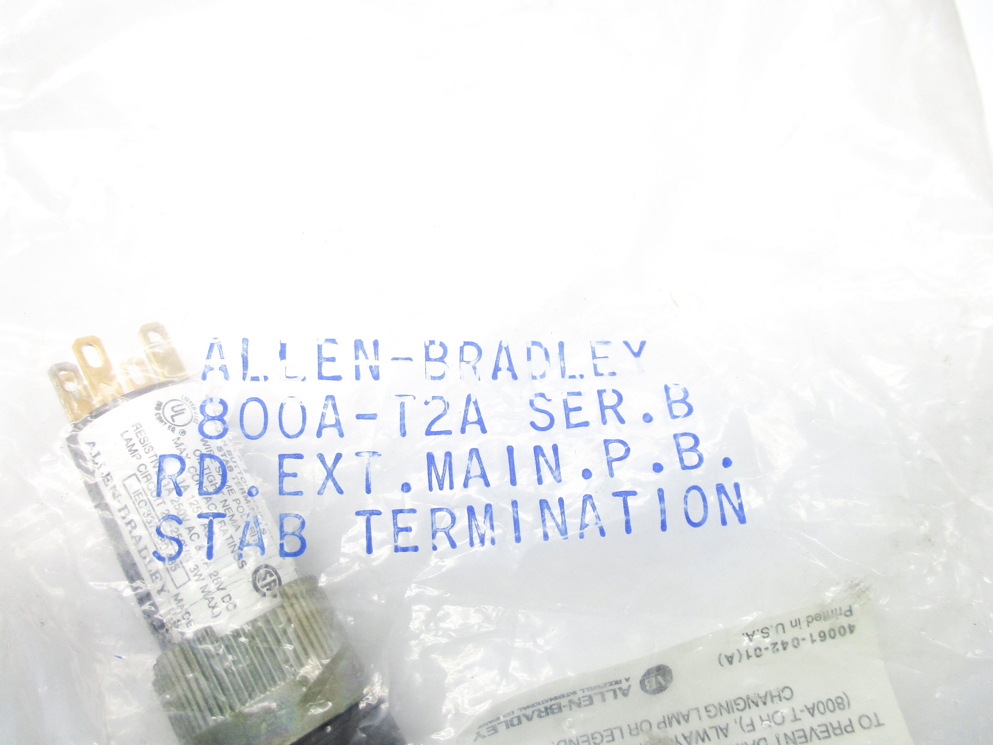 INDUSTRIAL SPARE PART 800A-T2A SER. B NSMP