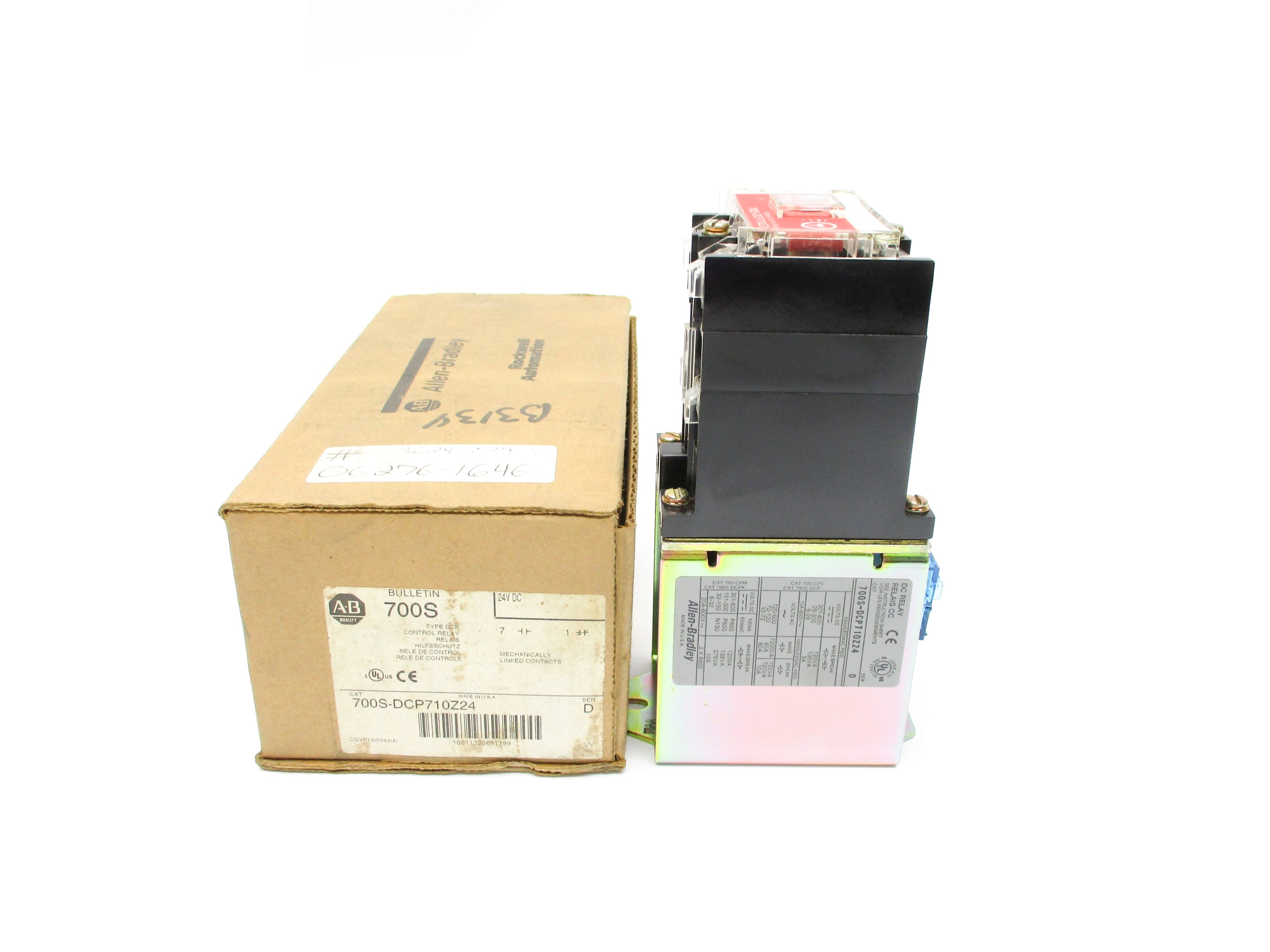 INDUSTRIAL SPARE PART 700S-DCP710Z24 SER. D 24VDC (BR/WH) NSMP