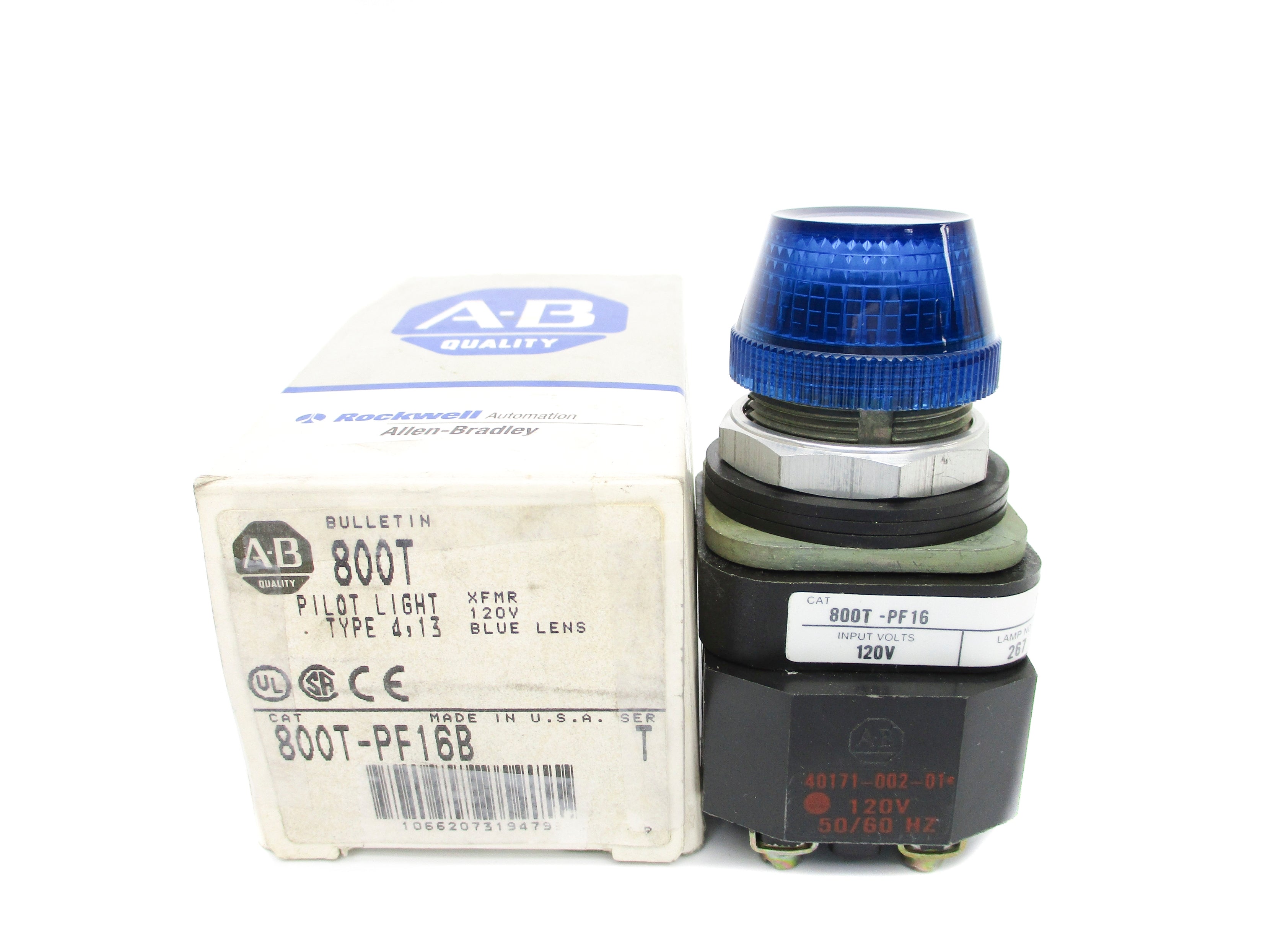 ALLEN BRADLEY 800T-PF16B SER. T (GY/BL) NSMP