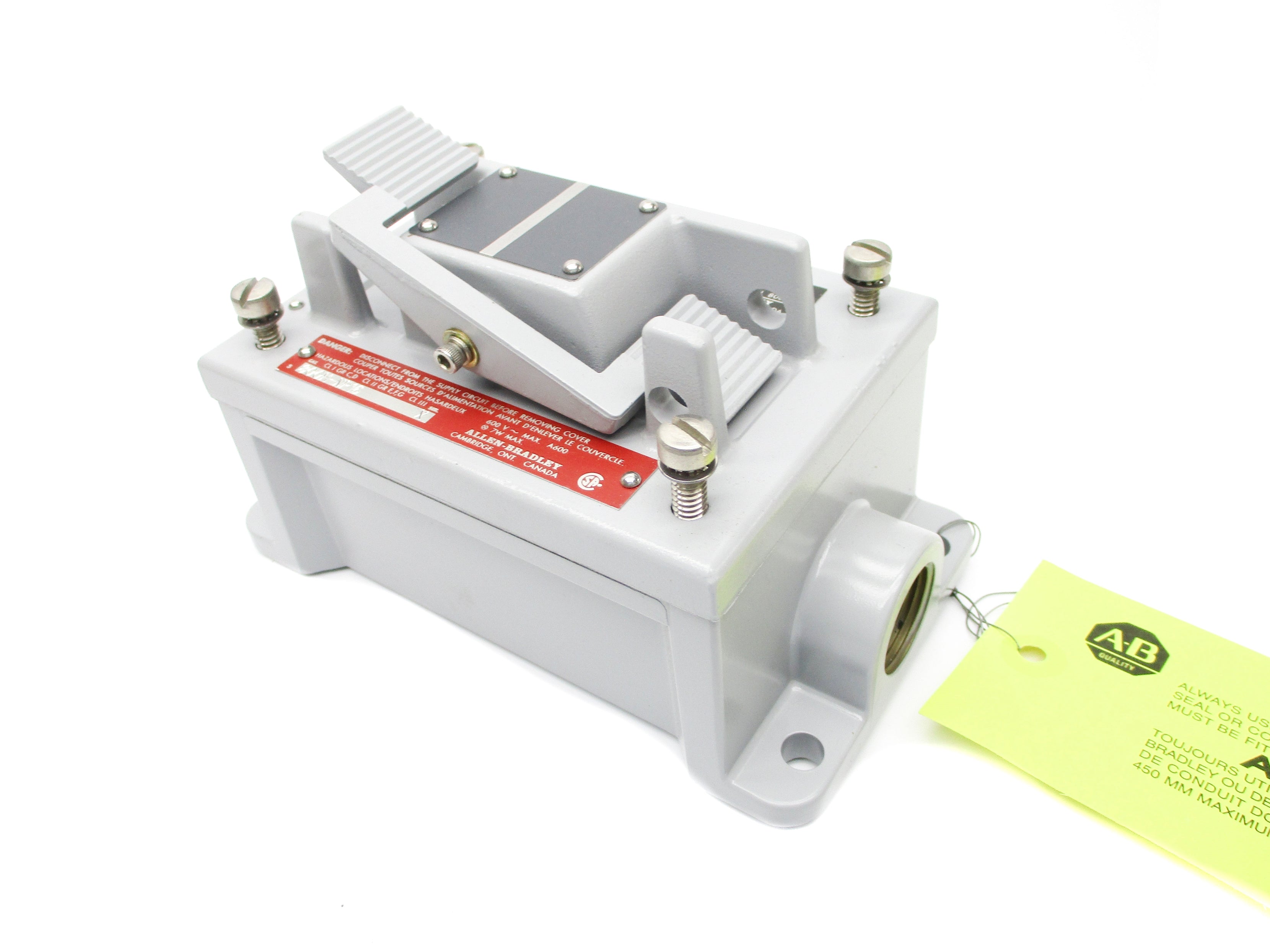 ALLEN BRADLEY 800H-2HXM7 SER. X (BR/WH) NSMP