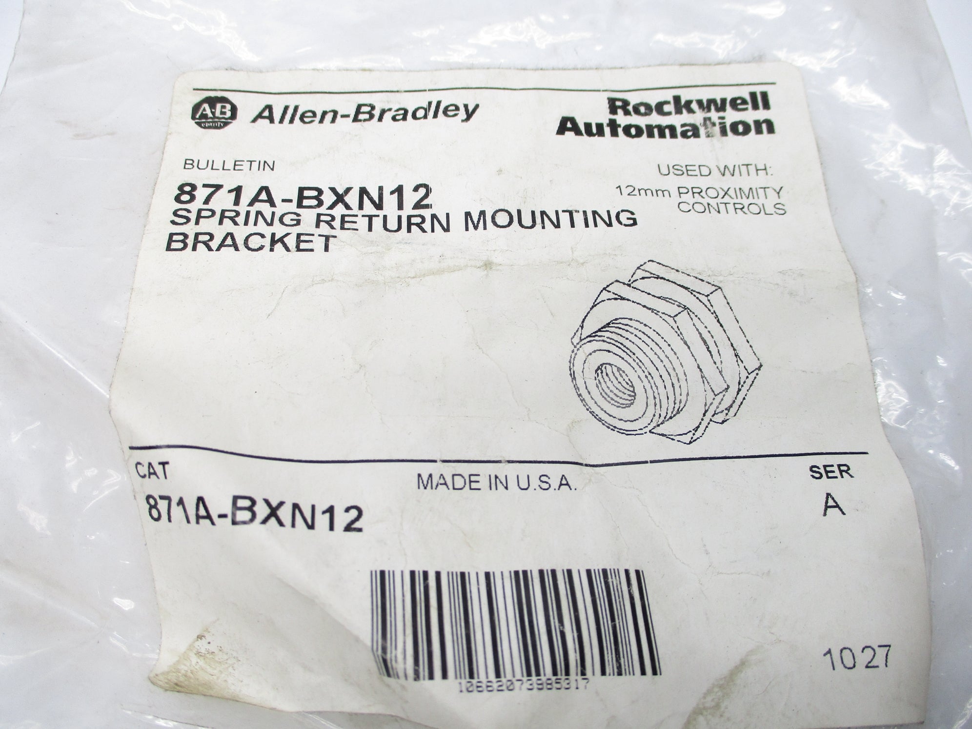 ALLEN BRADLEY 871A-BXN12 SER. A NSMP