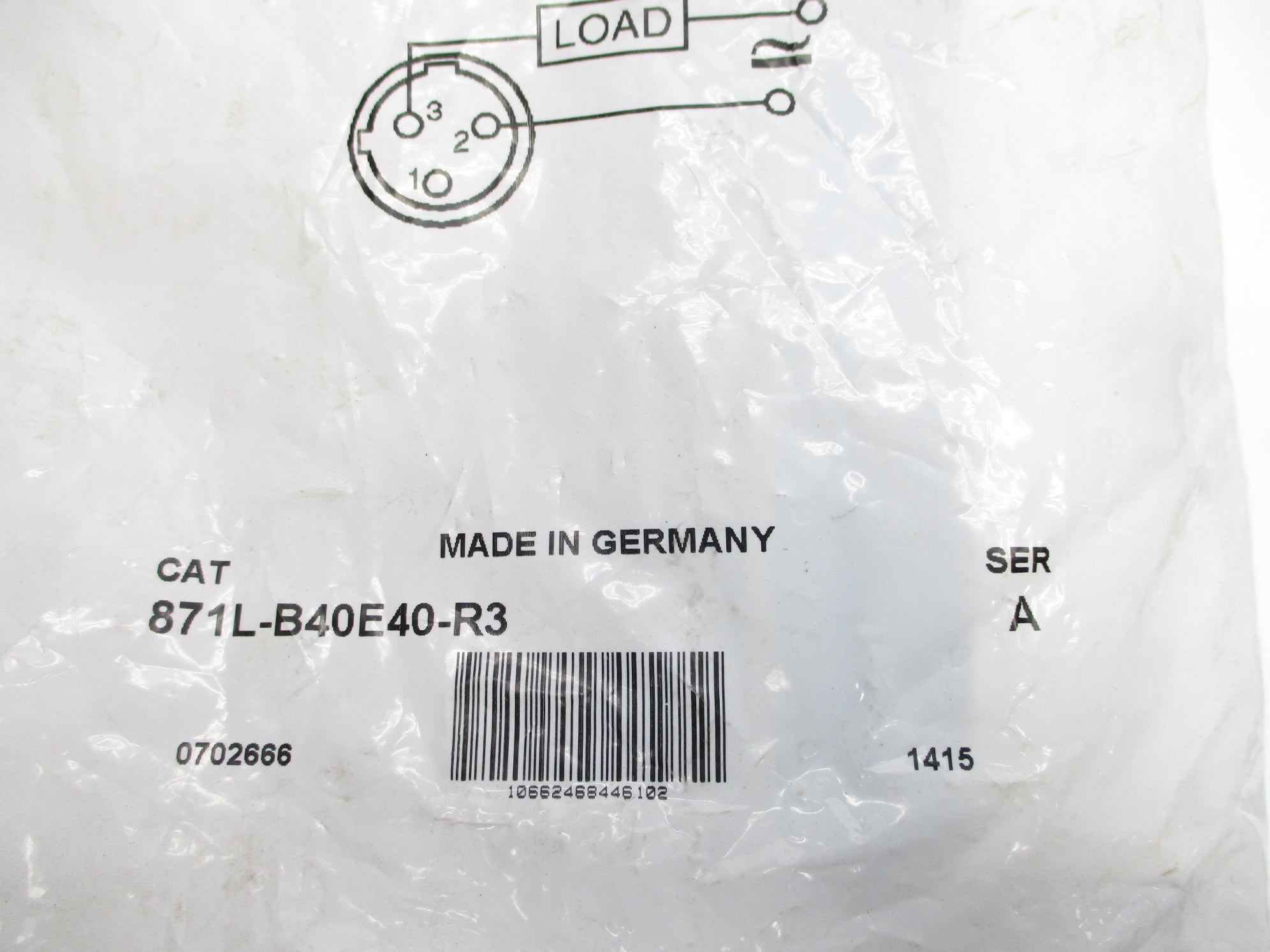 ALLEN BRADLEY 871L-B40E40-R3 SER. A NSMP