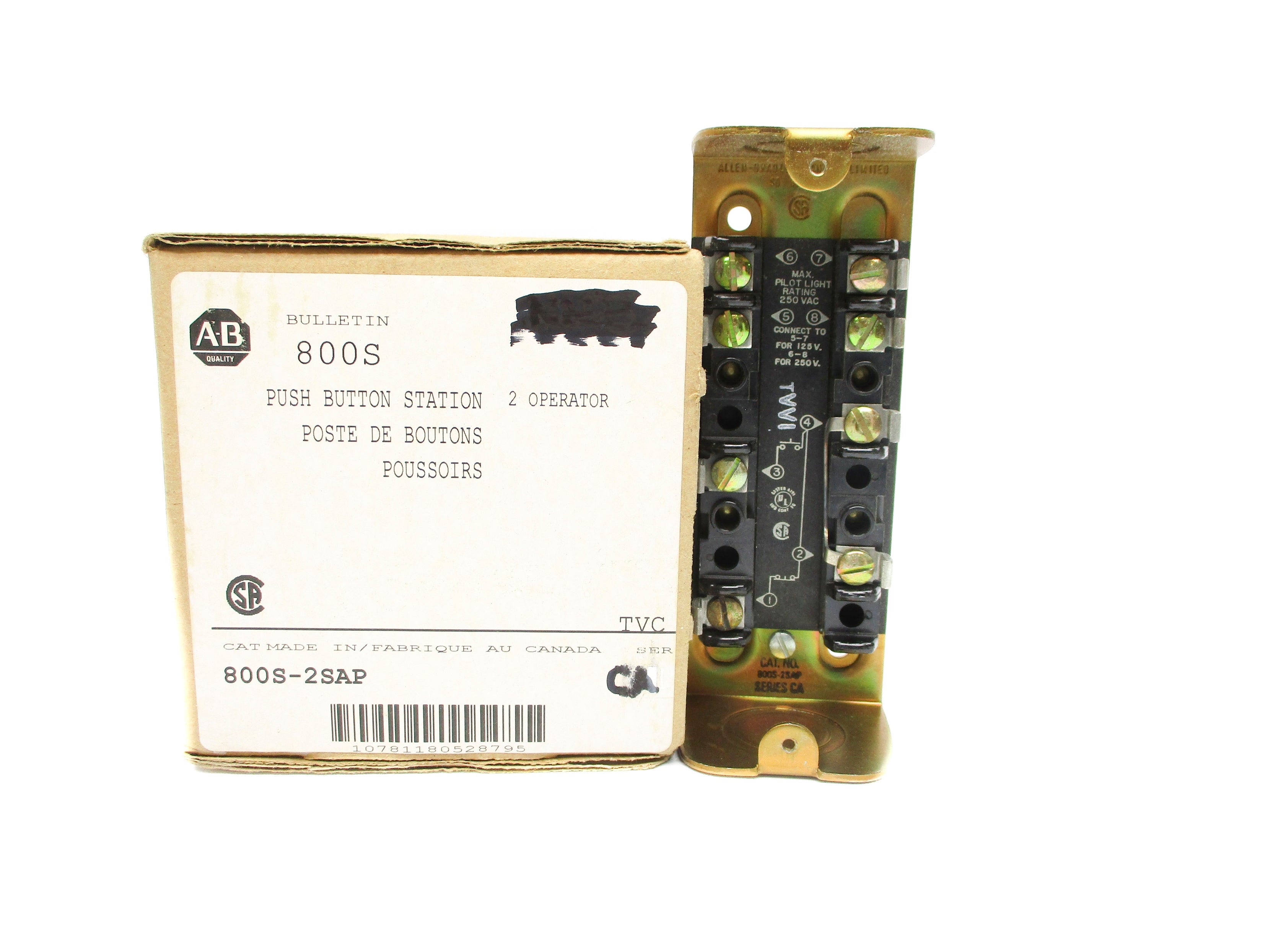 INDUSTRIAL SPARE PART 800S-2SAP SER. CA (BR/WH) NSMP