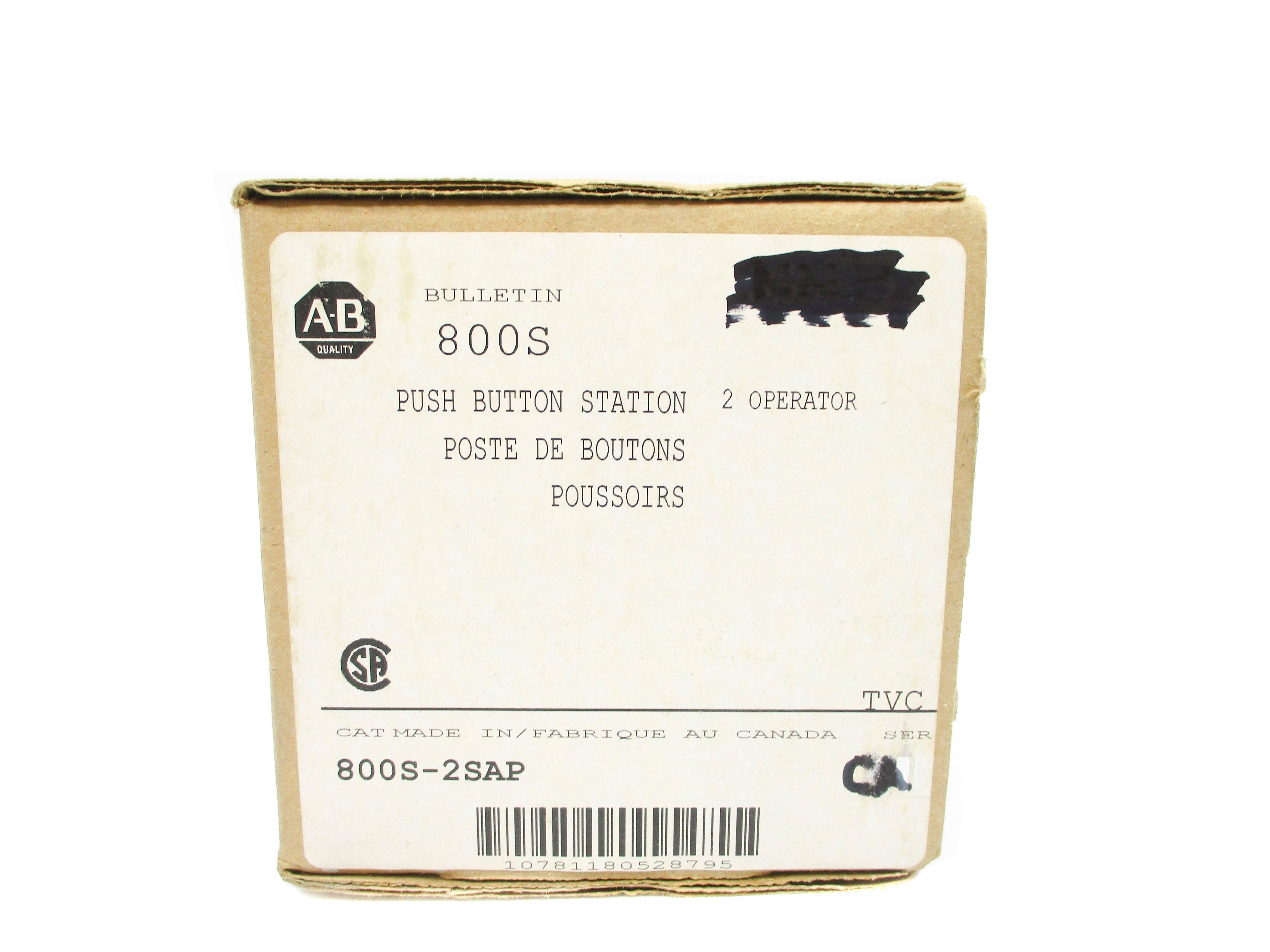 INDUSTRIAL SPARE PART 800S-2SAP SER. CA (BR/WH) NSMP
