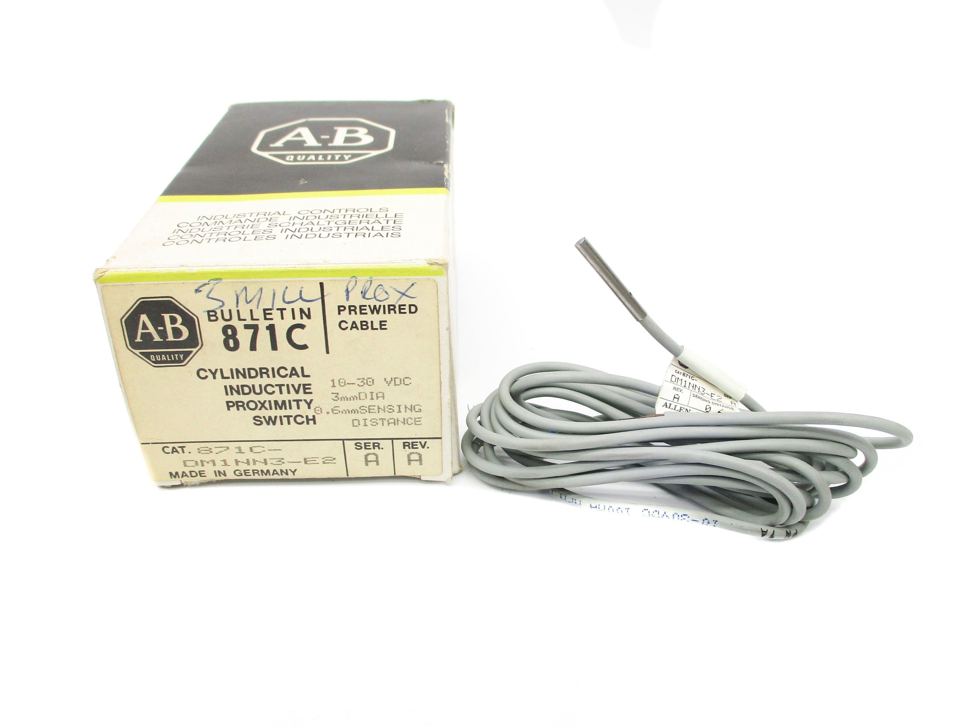 INDUSTRIAL SPARE PART 871C-DM1NN3-E2 SER. A (BK/YL) NSMP