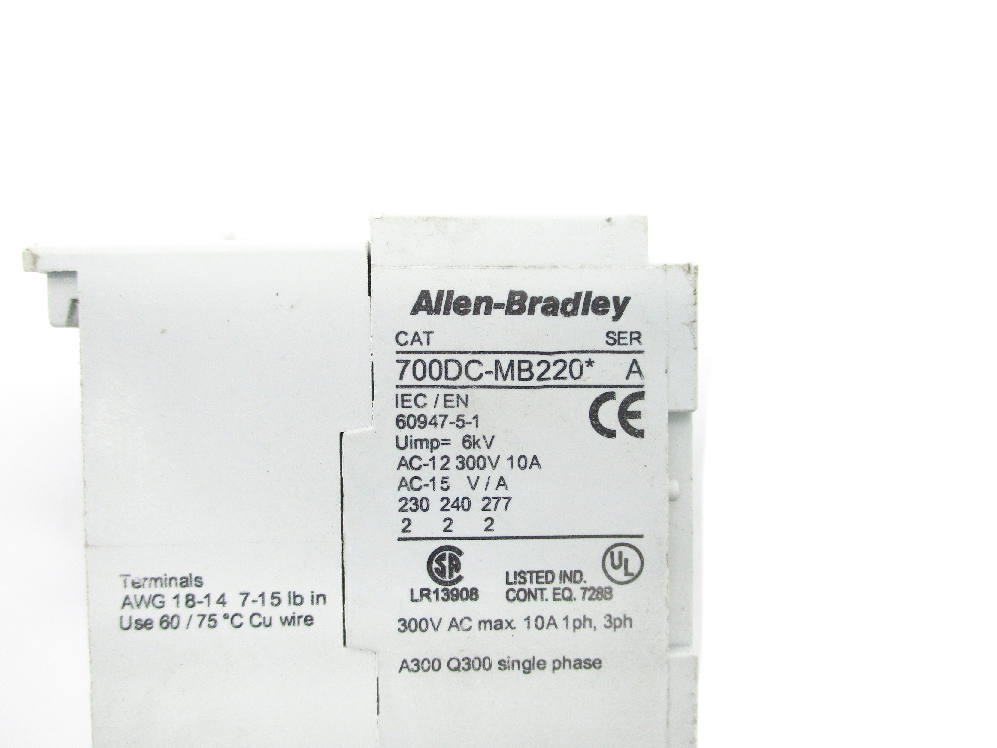 INDUSTRIAL SPARE PART 700DC-MB220J SER. A 24VDC NSNP