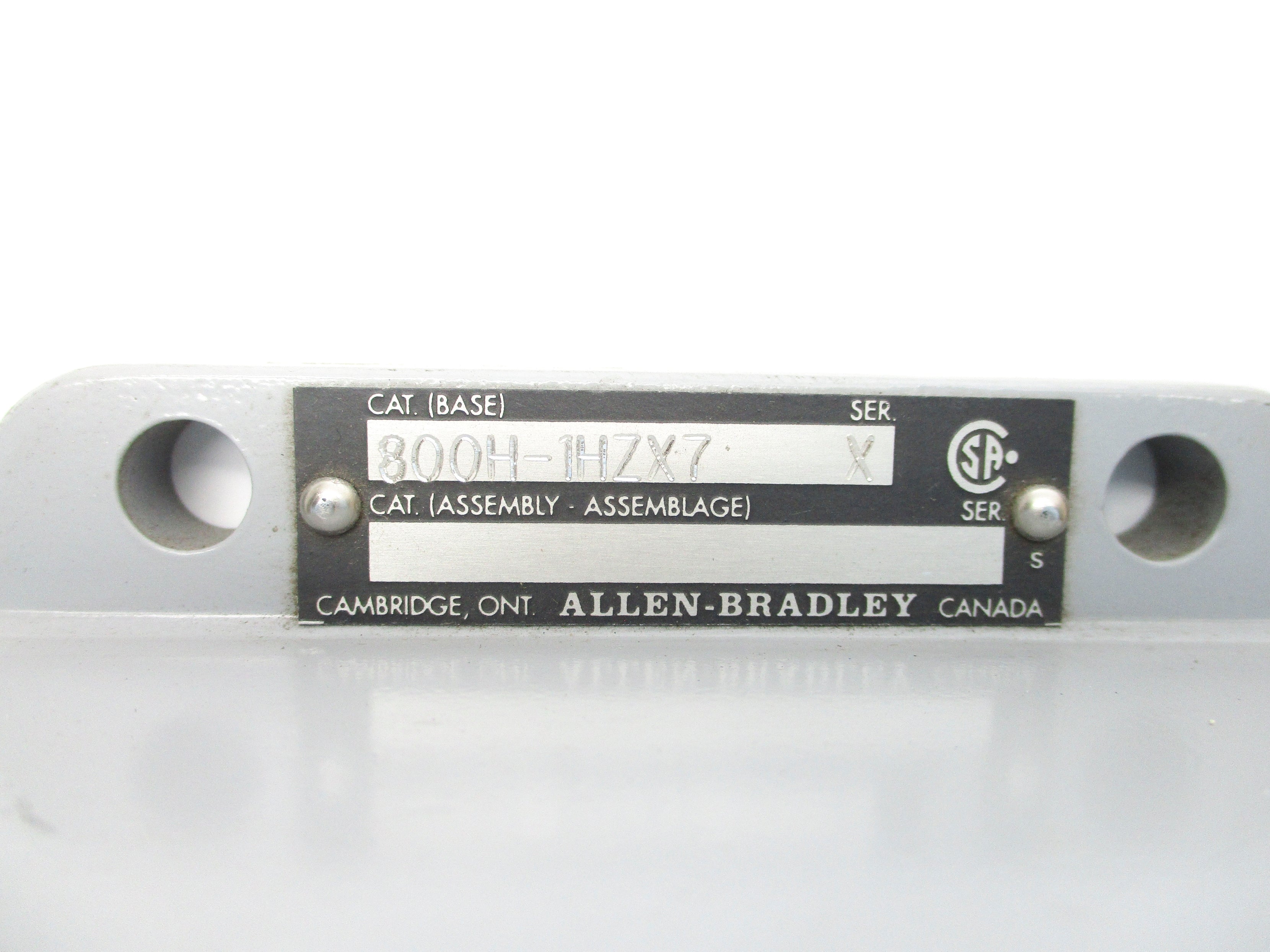 INDUSTRIAL SPARE PART 800H-1HZX7 SER. X NSNP
