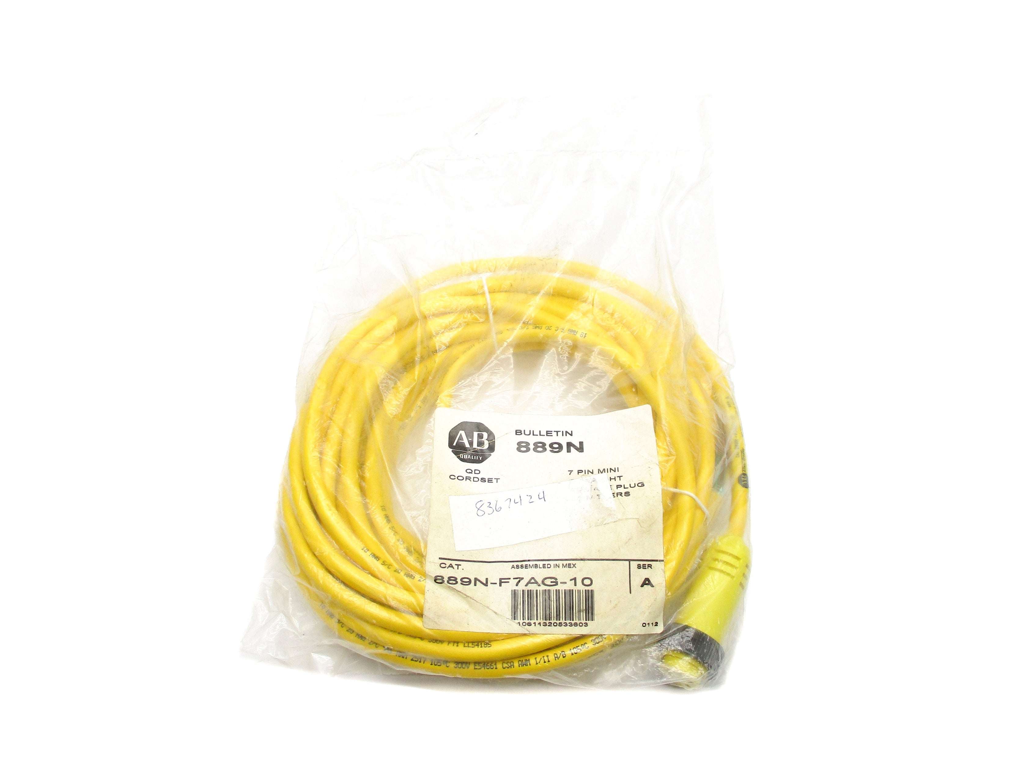 ALLEN BRADLEY 889N-F7AG-10 SER. A NSMP