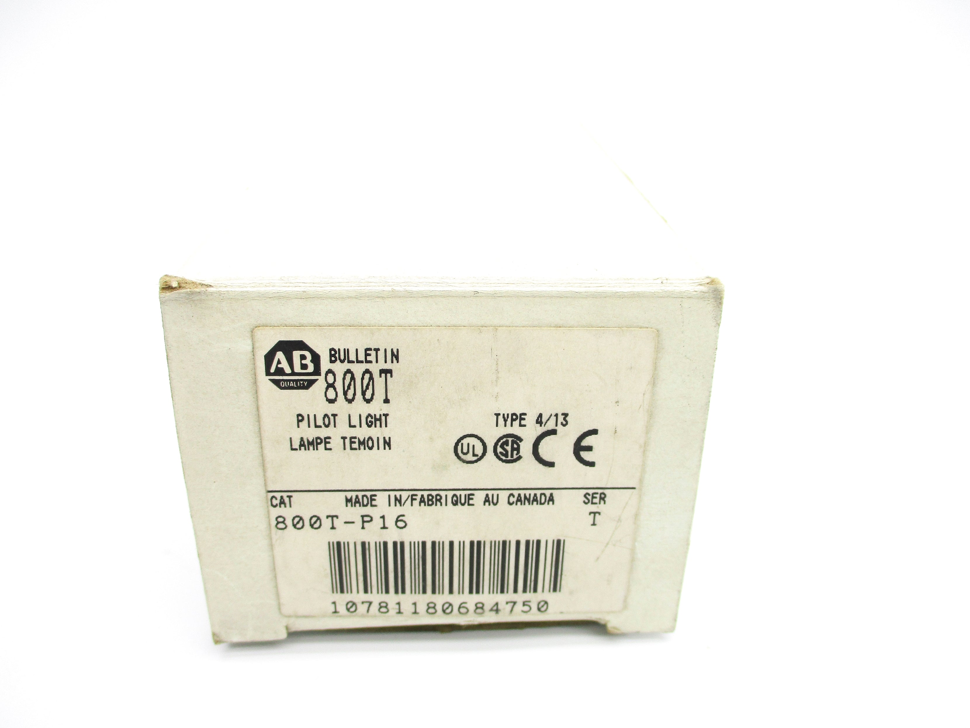 ALLEN BRADLEY 800T-P16 SER. T (AS PICTURED)  (WH) NSMP