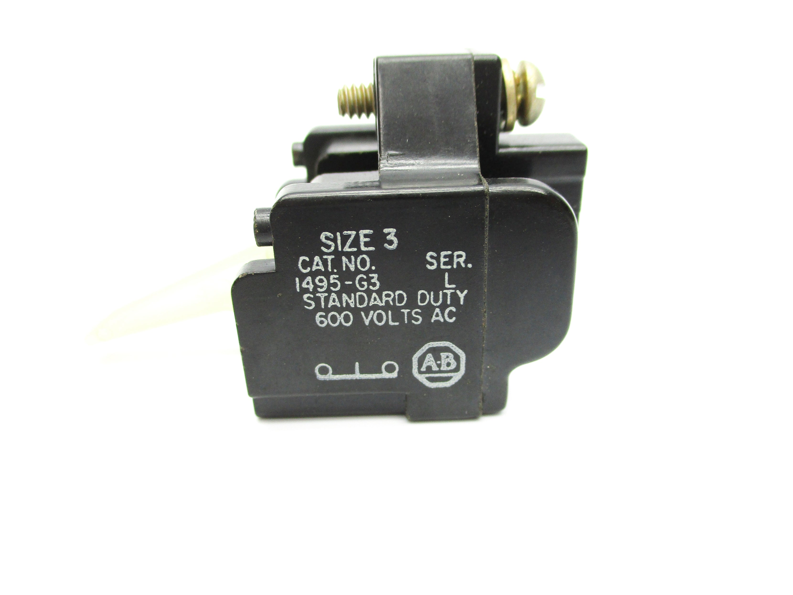 ALLEN BRADLEY 1495-G3 SER. L 600VAC NSNP