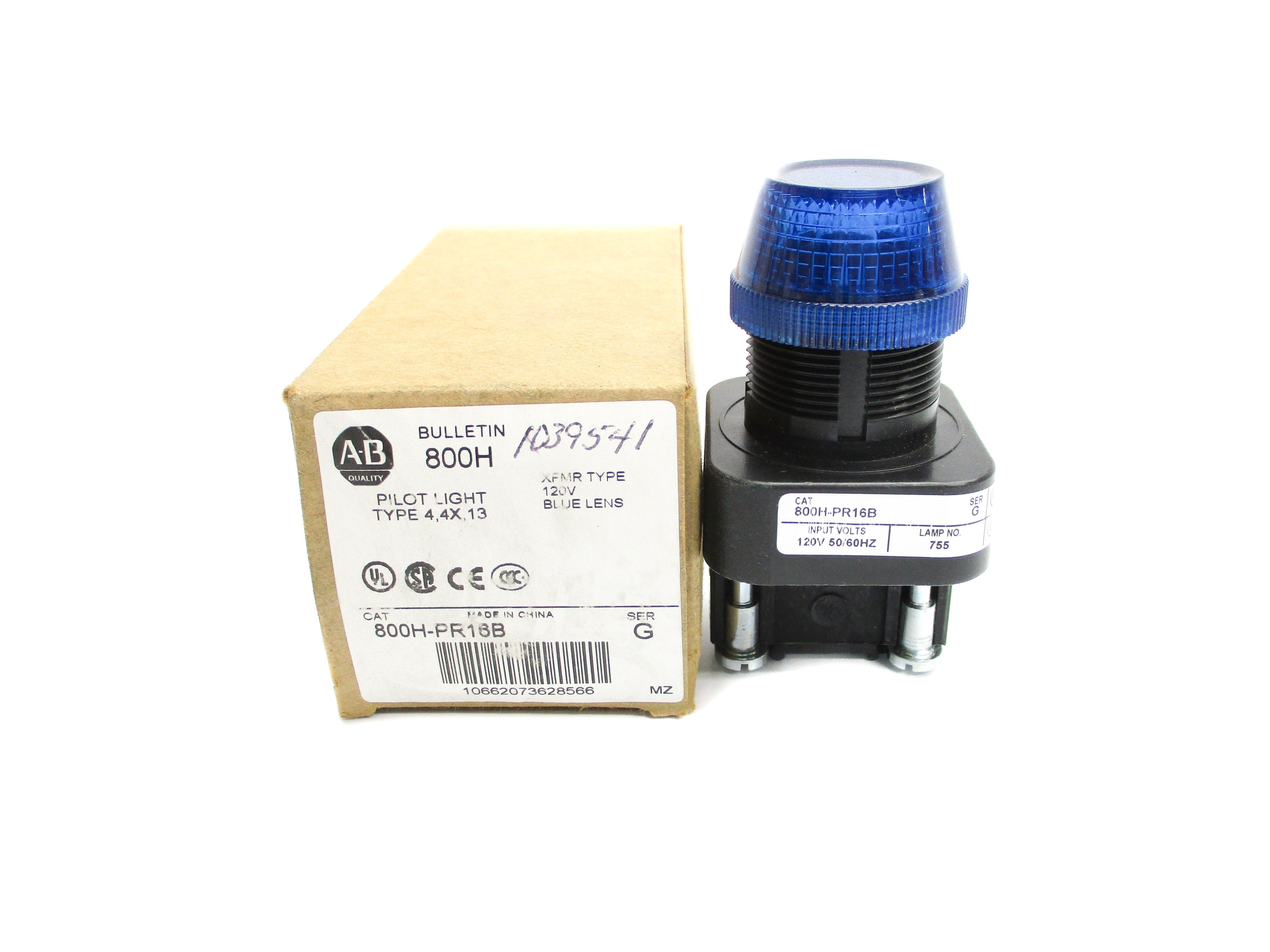 INDUSTRIAL SPARE PART 800H-PR16B SER. G (BR/WH) NSMP