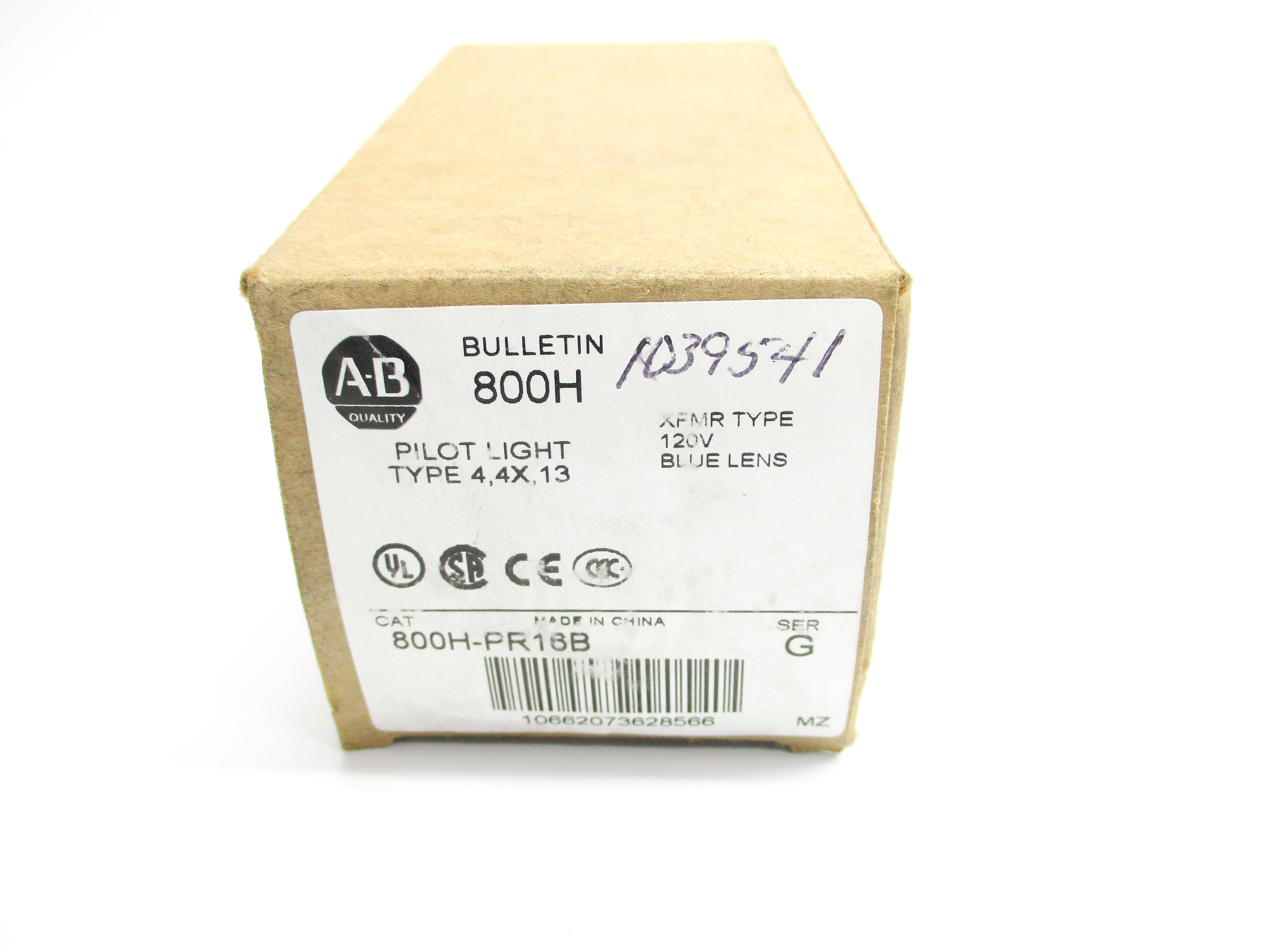 INDUSTRIAL SPARE PART 800H-PR16B SER. G (BR/WH) NSMP