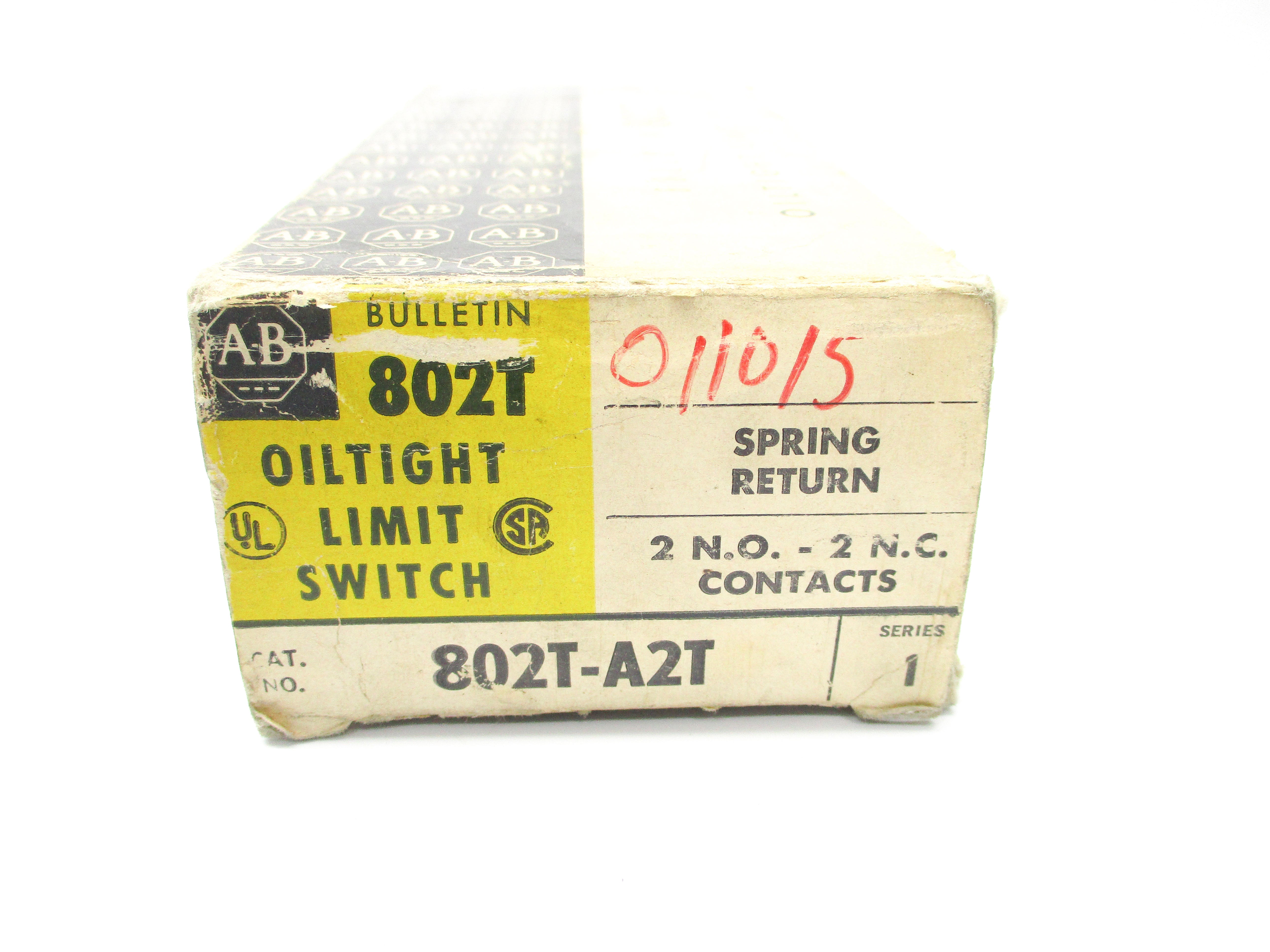 ALLEN BRADLEY 802T-A2T SER. 1 (BK/YL) NSMP