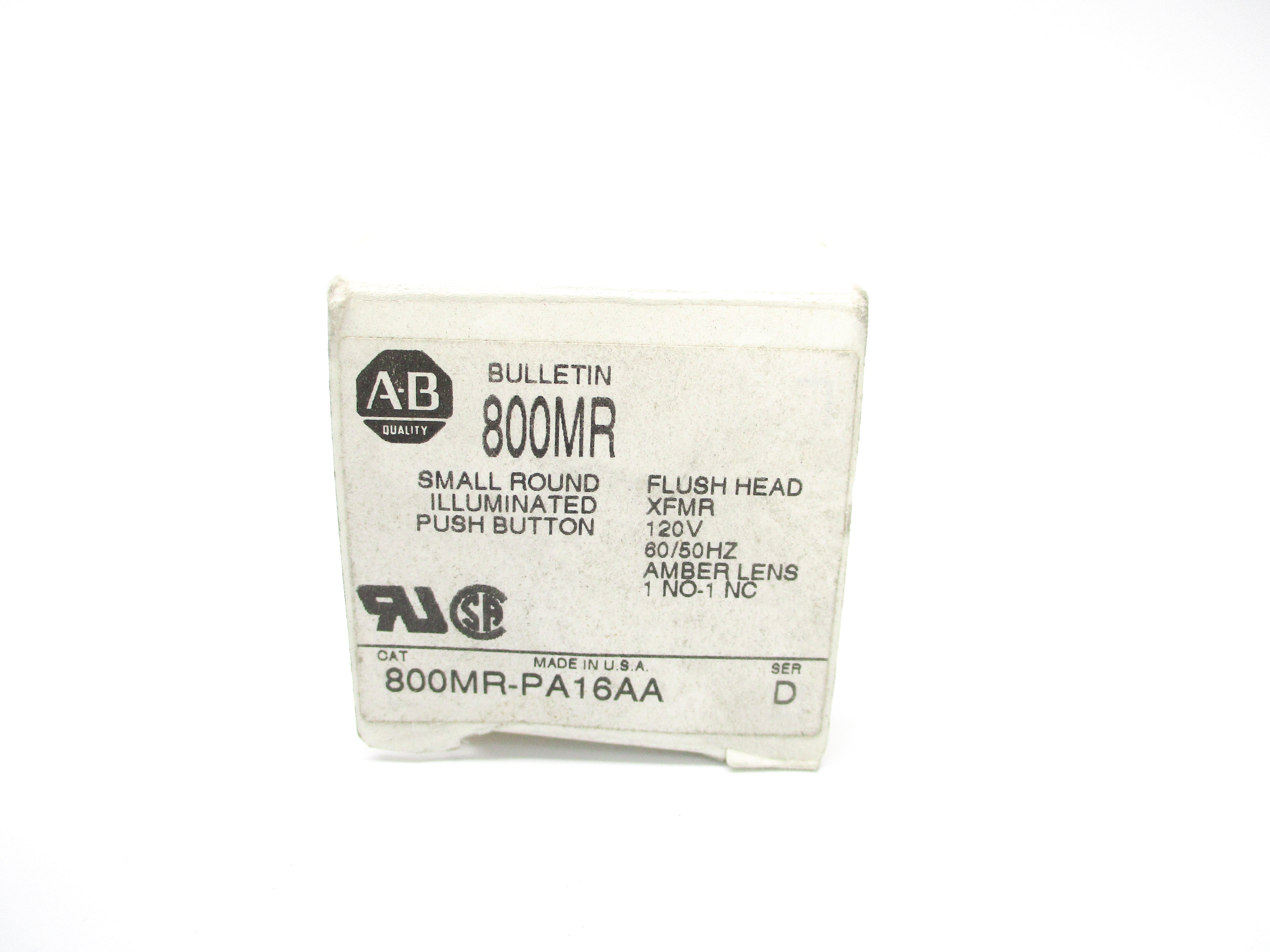 INDUSTRIAL SPARE PART 800MR-PA16AA SER. D (WH) NSMP