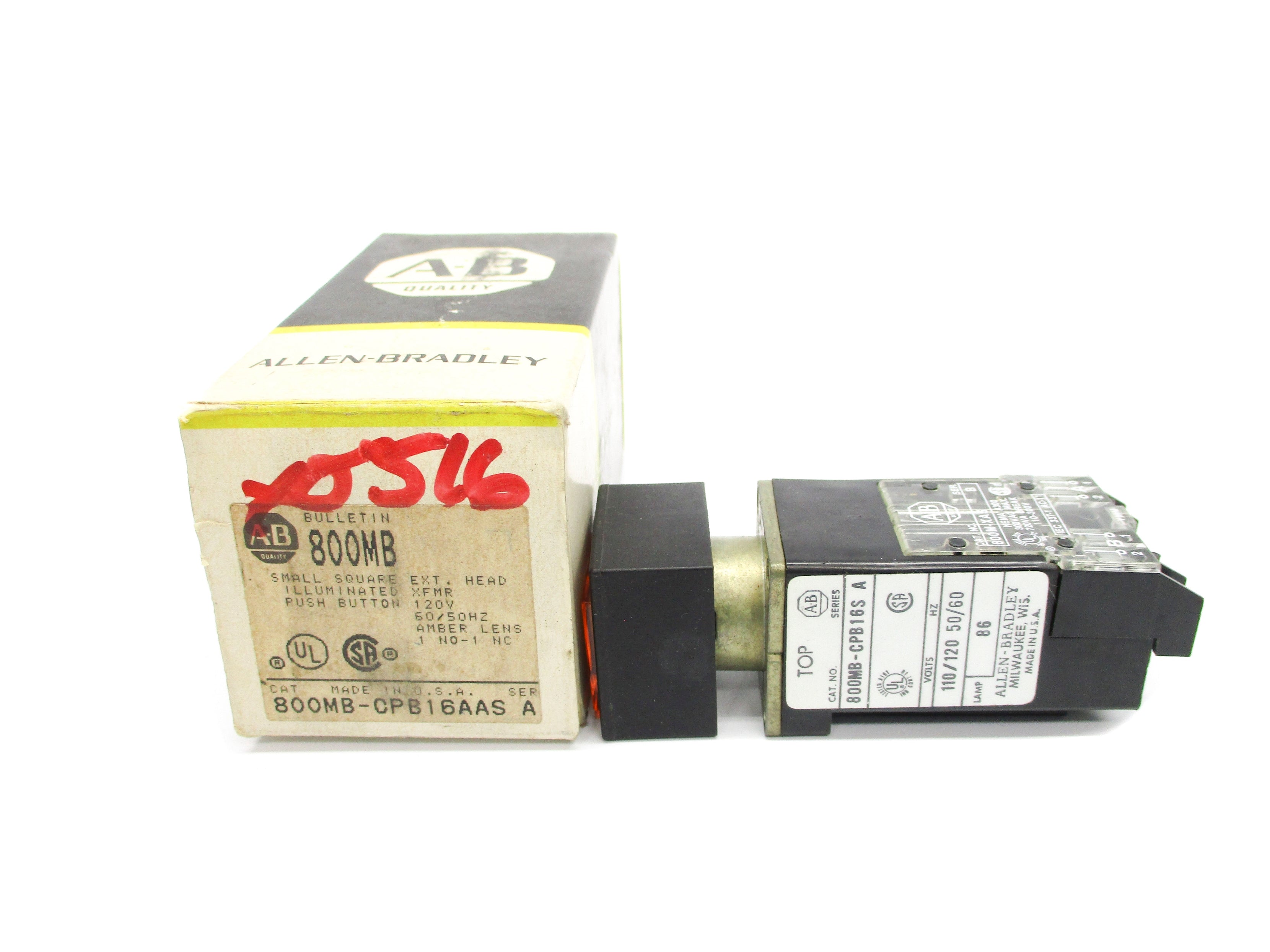 INDUSTRIAL SPARE PART 800MB-CPB16AAS SER. A (BK/YL) NSMP