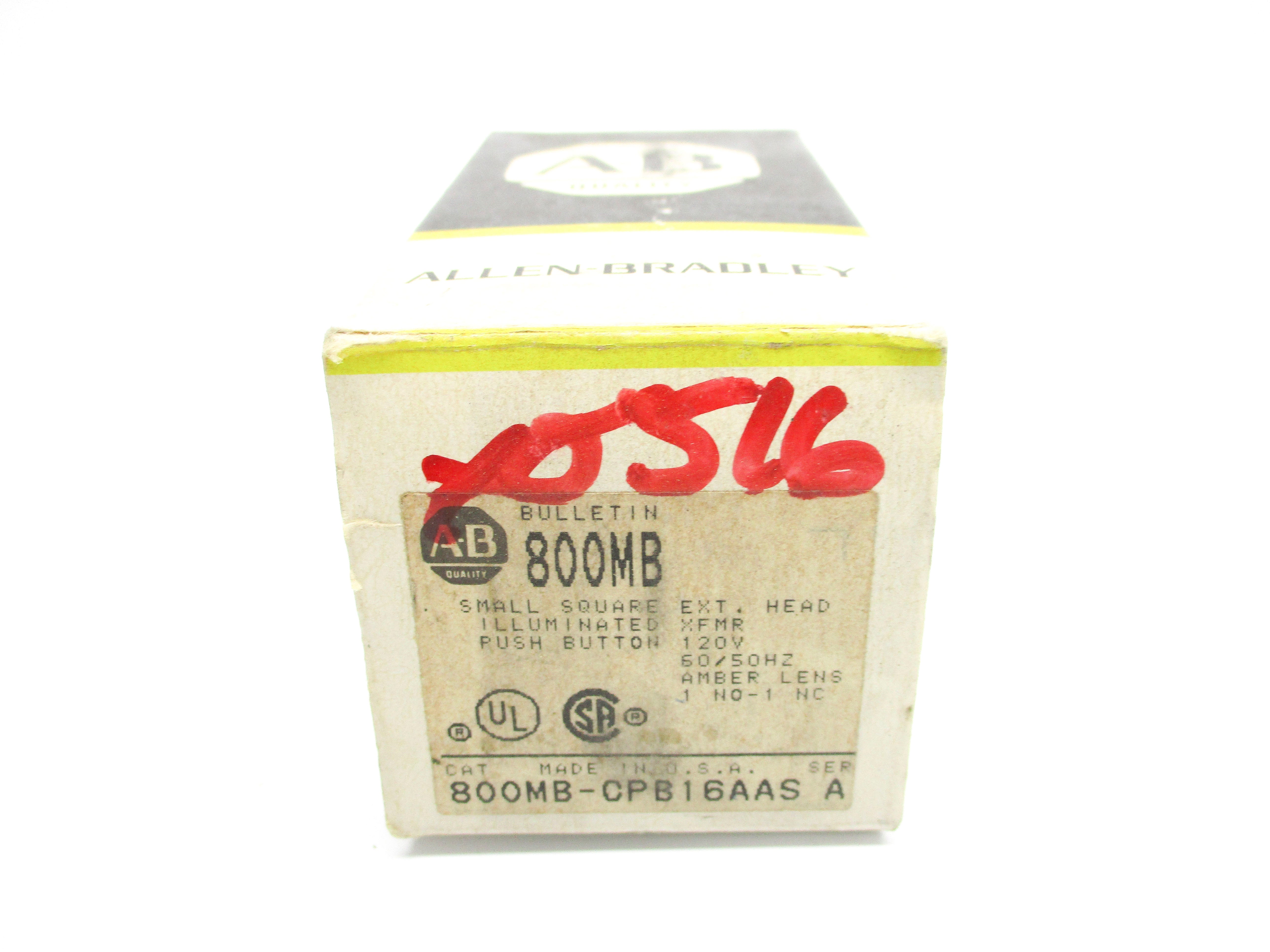 INDUSTRIAL SPARE PART 800MB-CPB16AAS SER. A (BK/YL) NSMP