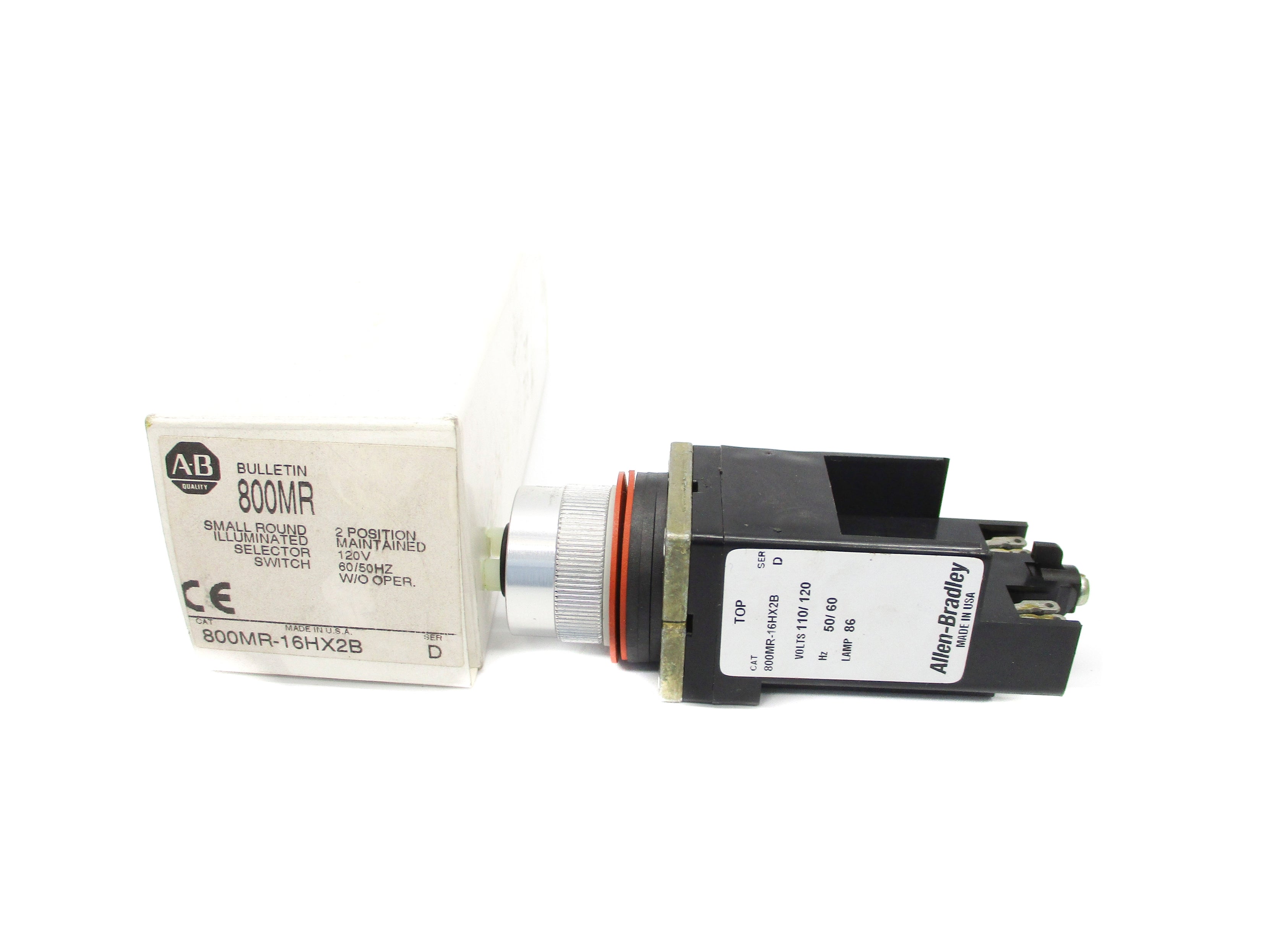 ALLEN BRADLEY 800MR-16HX2B SER. D (WH) NSMP