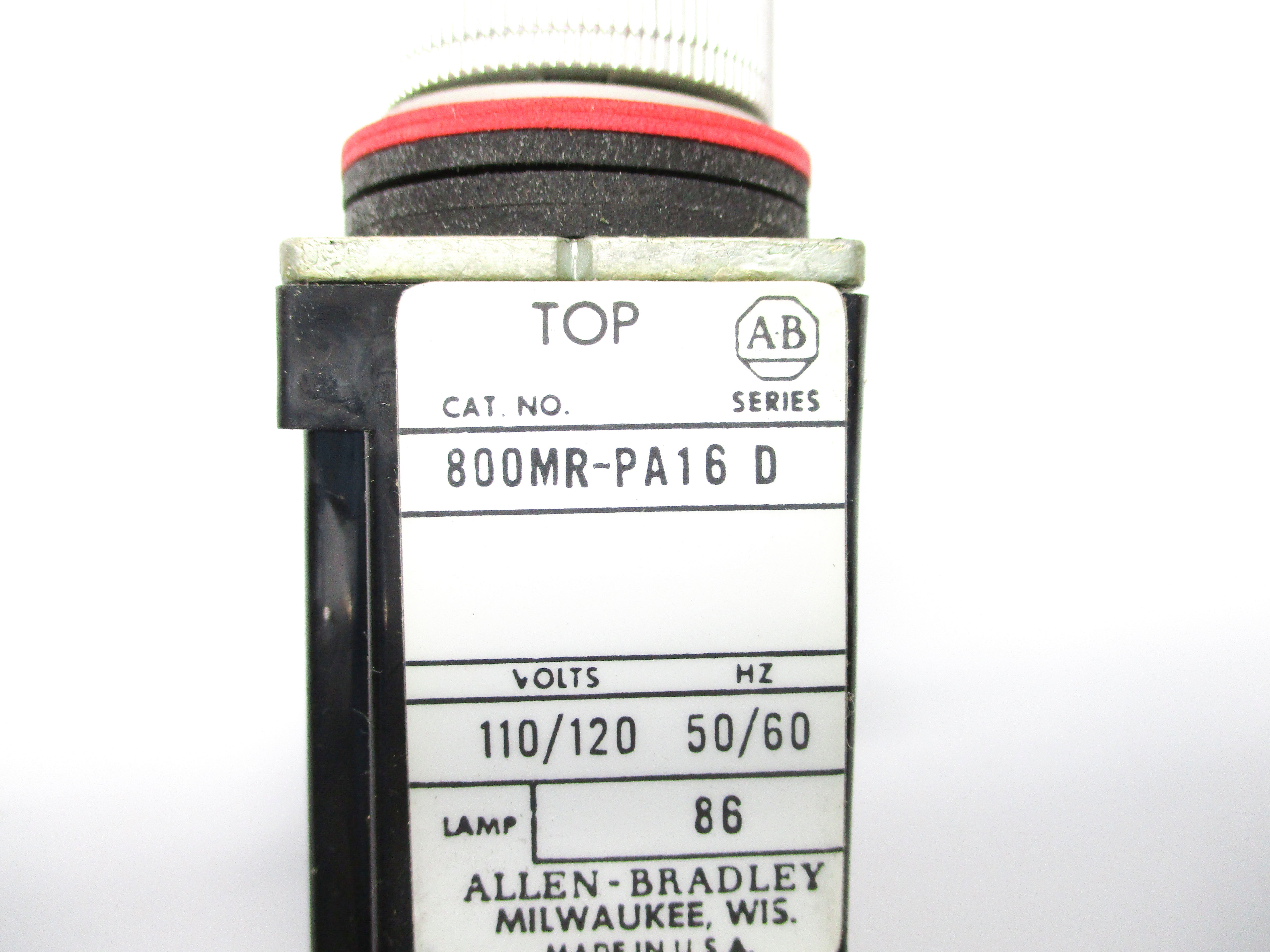 ALLEN BRADLEY 800MR-PA16 SER. D NSNP