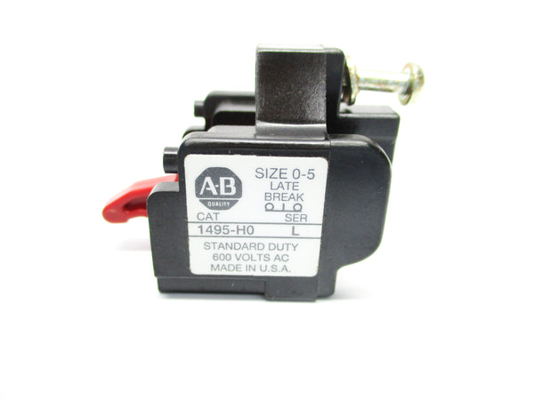 ALLEN BRADLEY 1495-H0 SER. L 600VAC NSNP