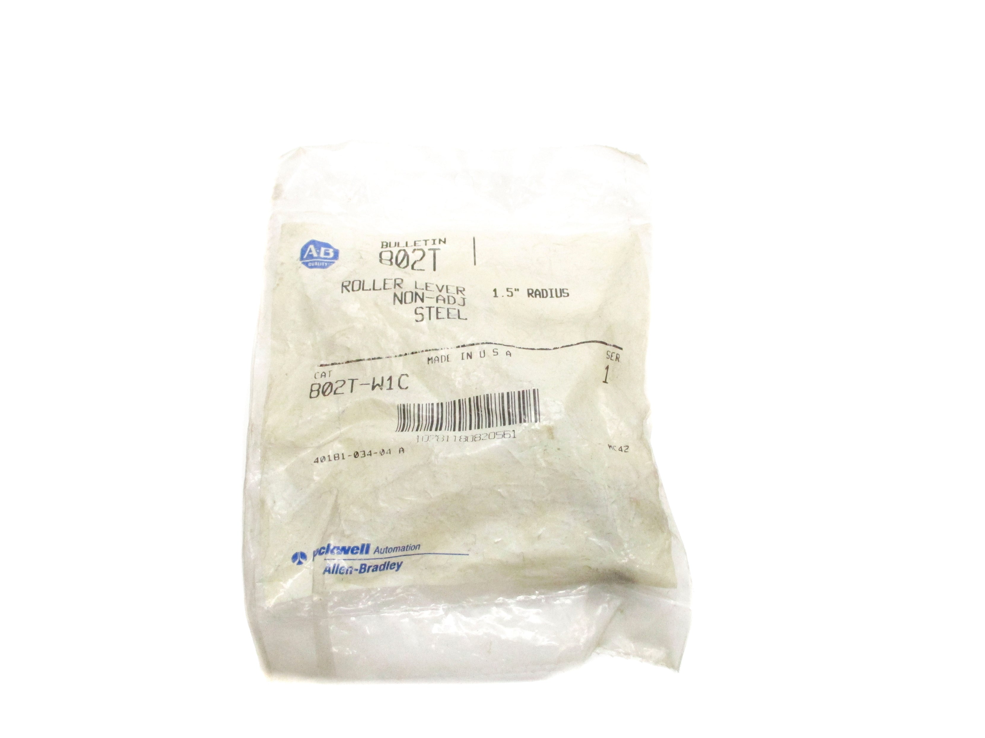 INDUSTRIAL SPARE PART 802T-W1C SER. 1 NSMP