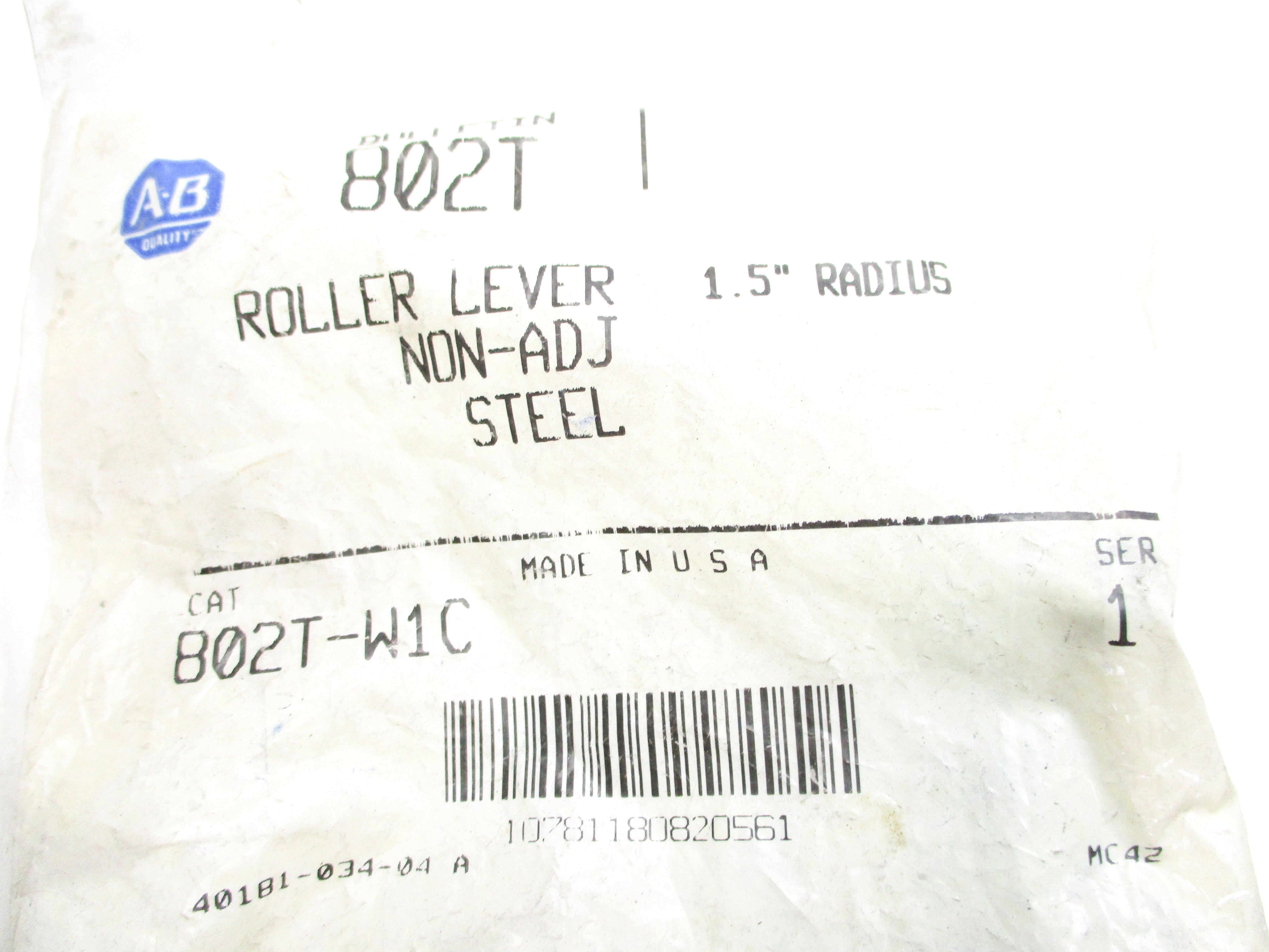 INDUSTRIAL SPARE PART 802T-W1C SER. 1 NSMP