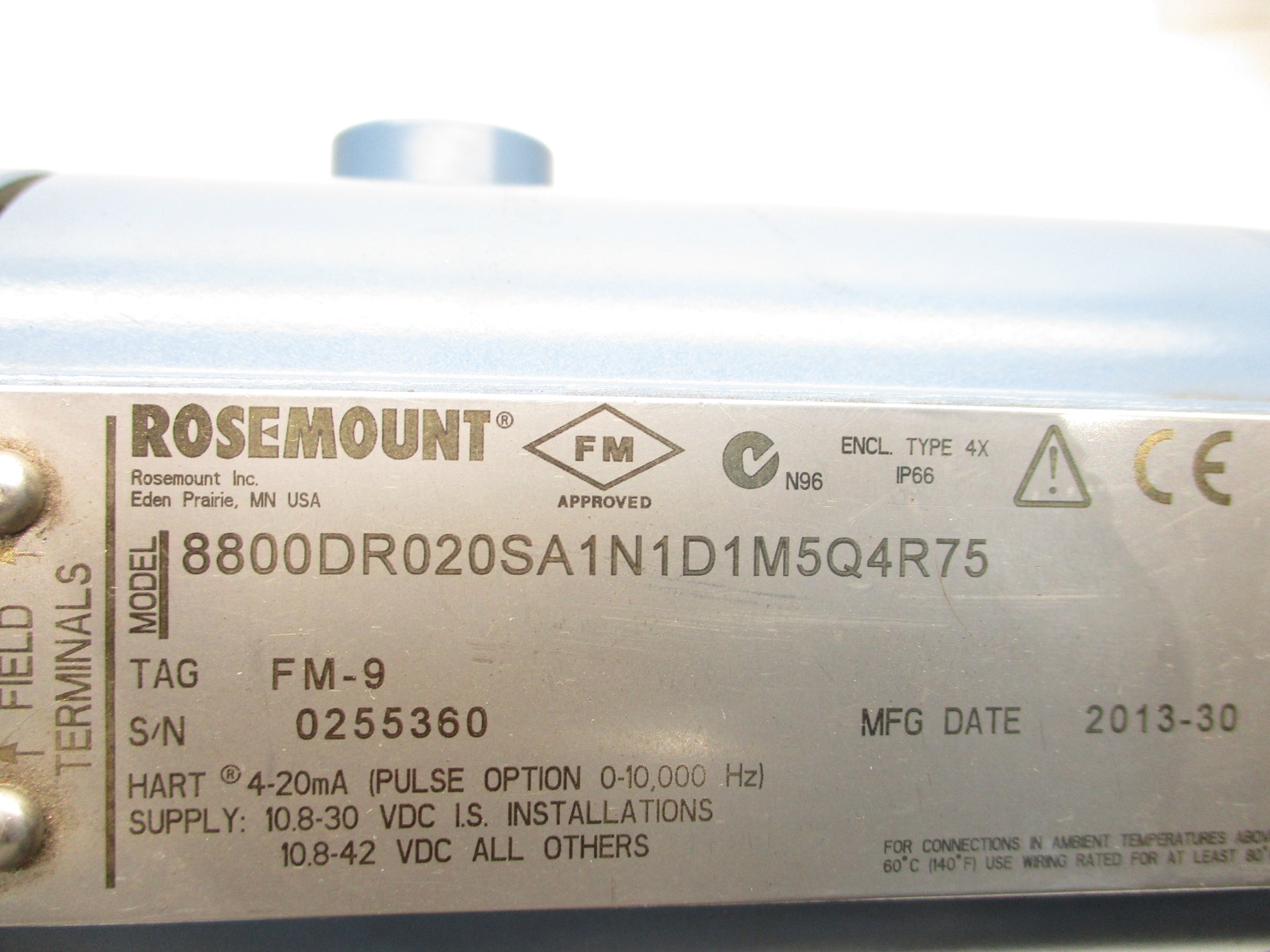 ROSEMOUNT 8800DR020SA1N1D1M5Q4R75 UNMP