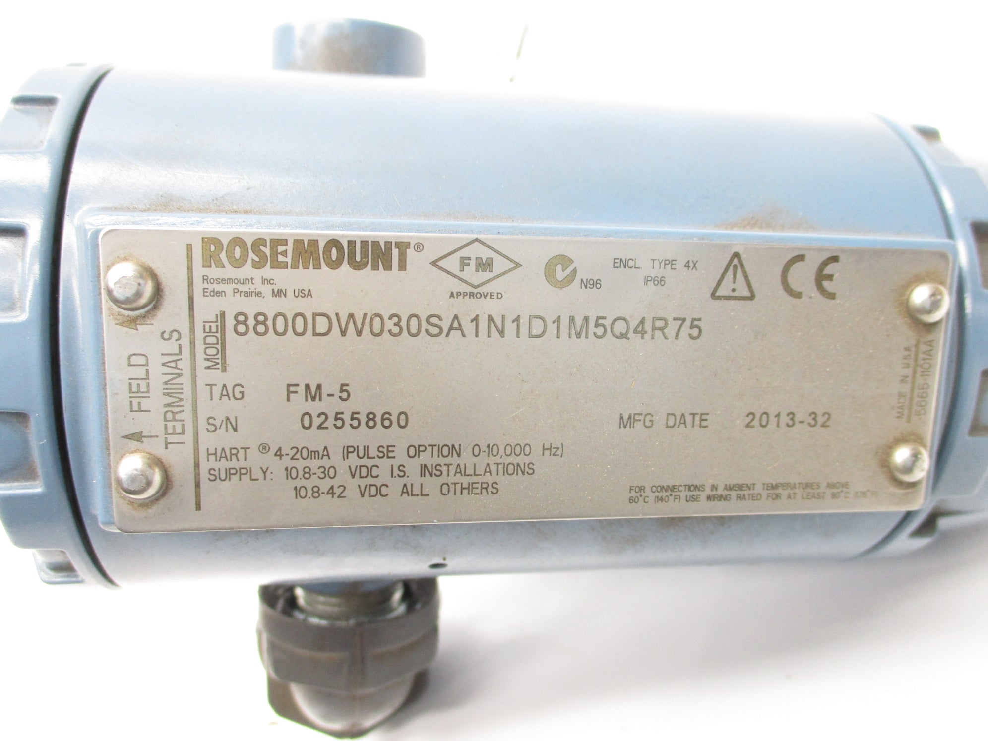 ROSEMOUNT 8800DW030SA1N1D1M5Q4R75 (AS PICTURED) UNMP