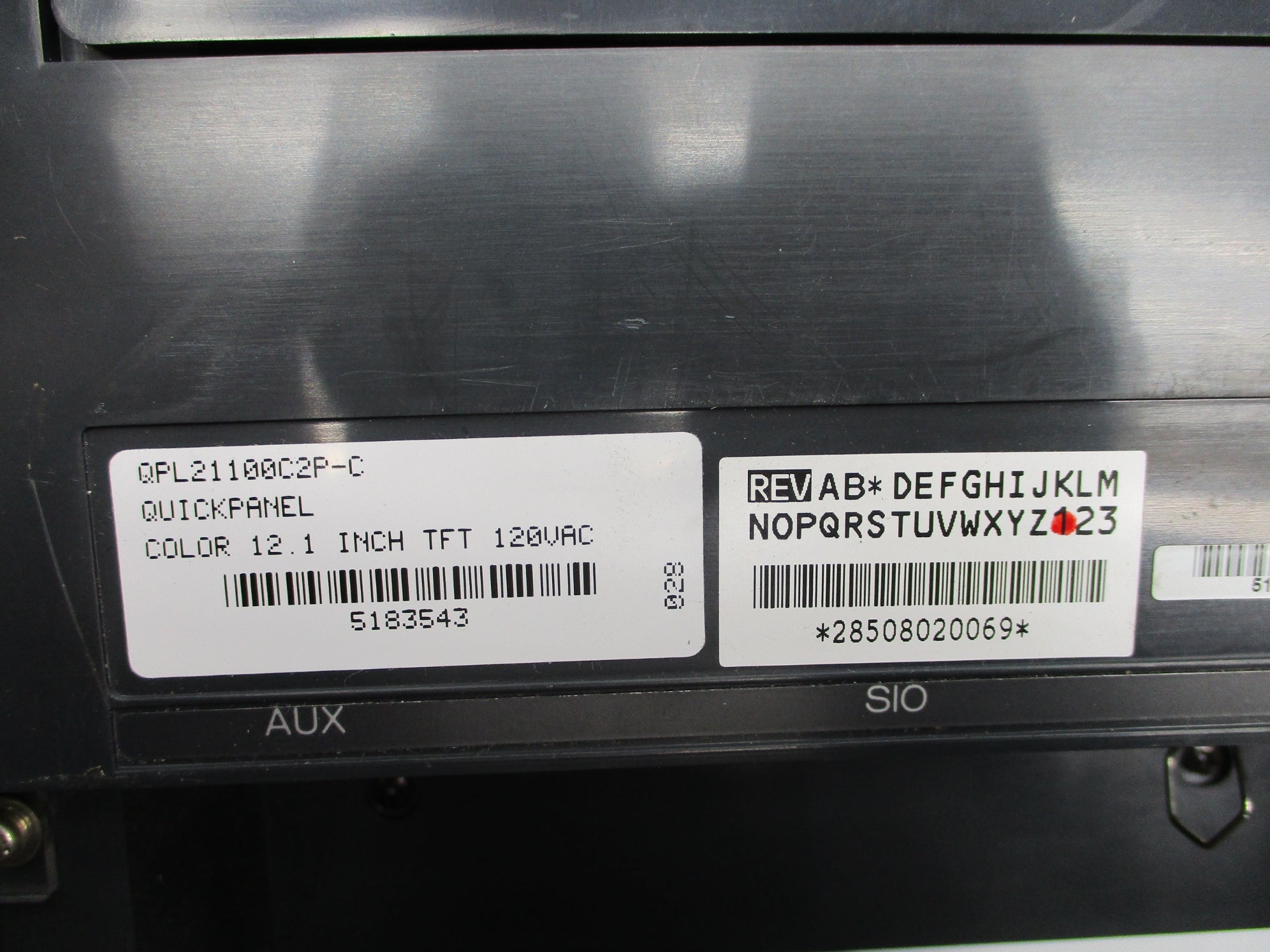 TOTAL CONTROL PRODUCTS QPL21100C2P-C UNMP