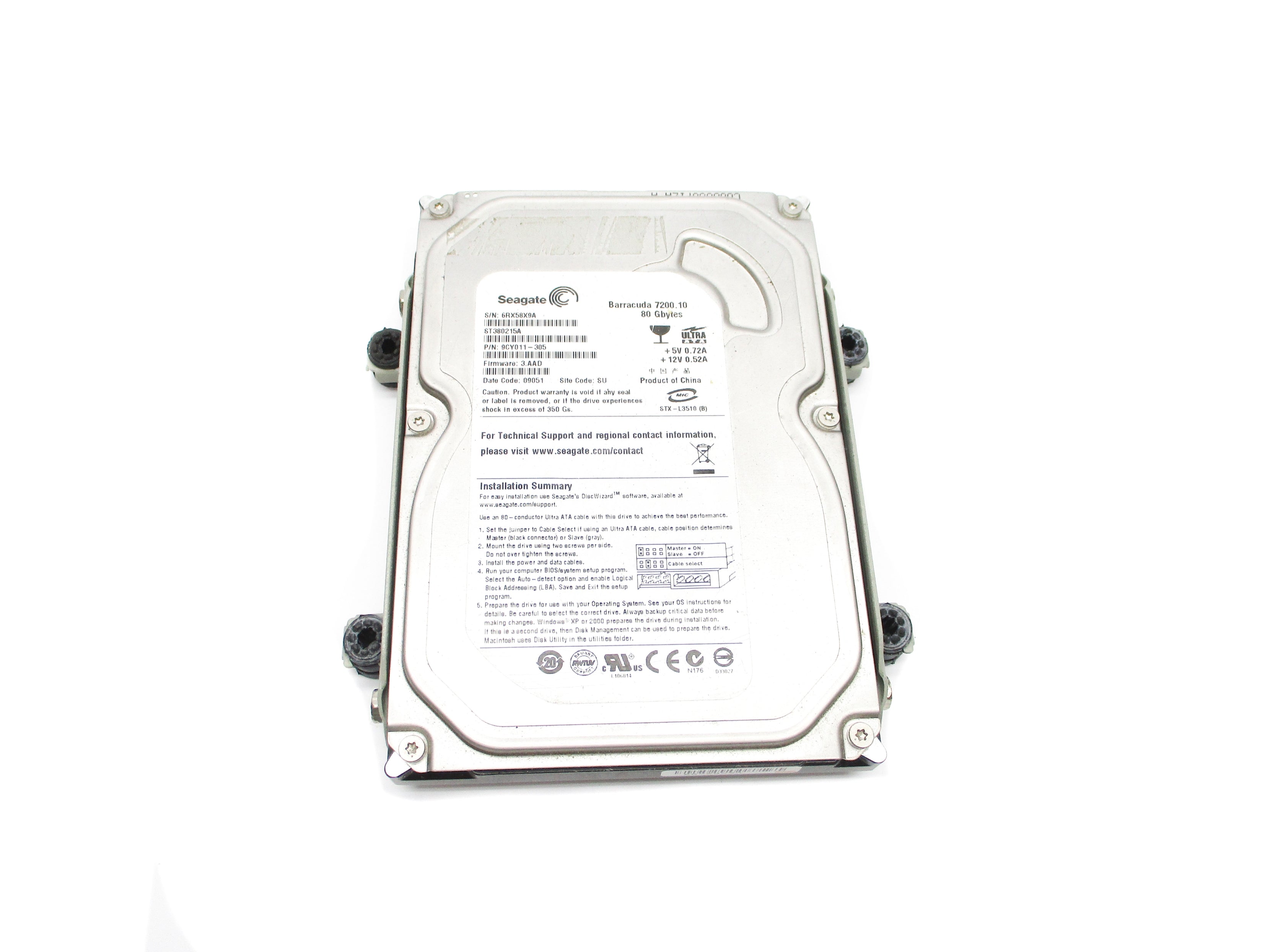 SEAGATE ST380215A 9CY011-305 UNMP