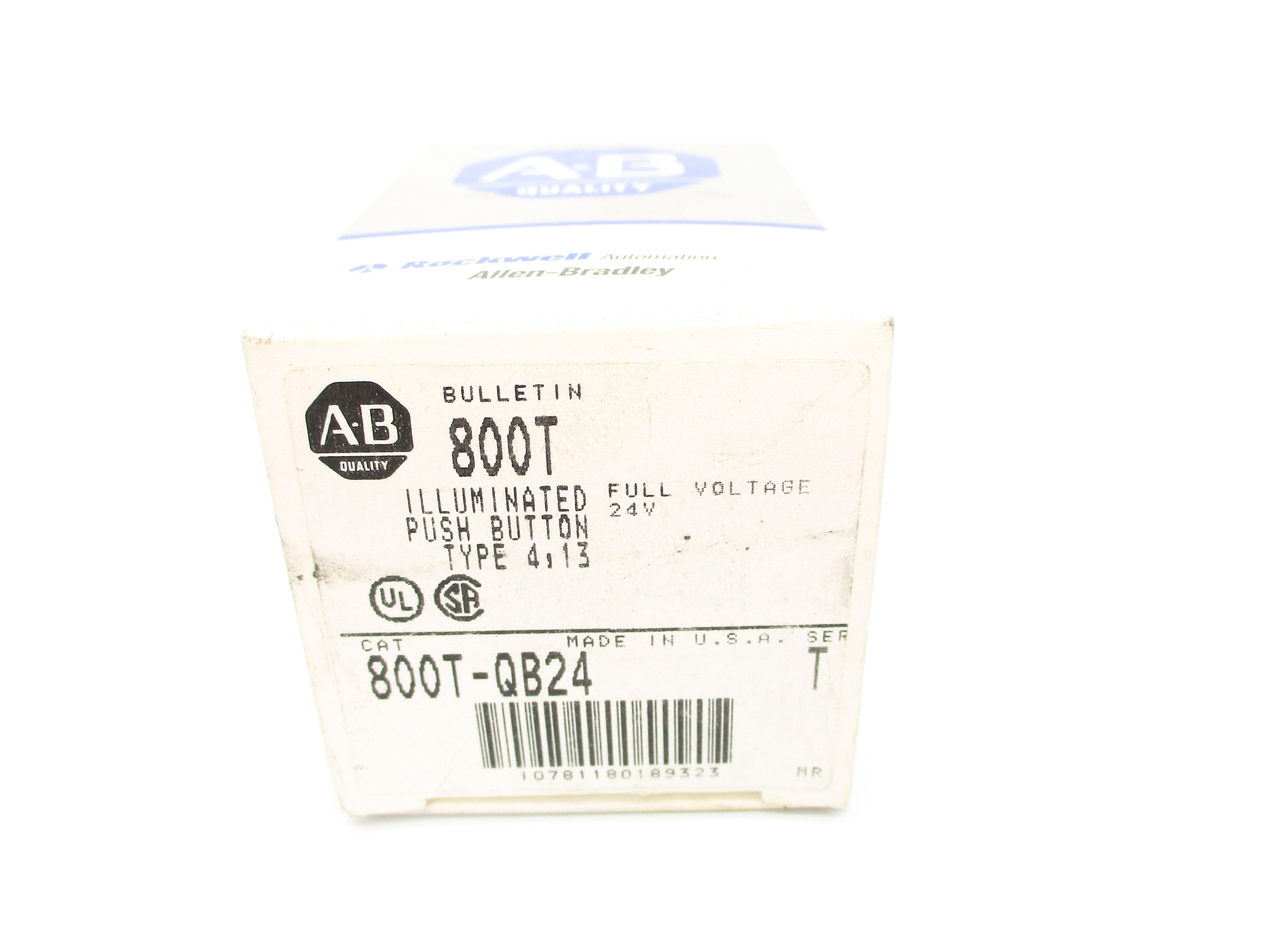 ALLEN BRADLEY 800T-QB24 SER. T (GY/BL) NSMP