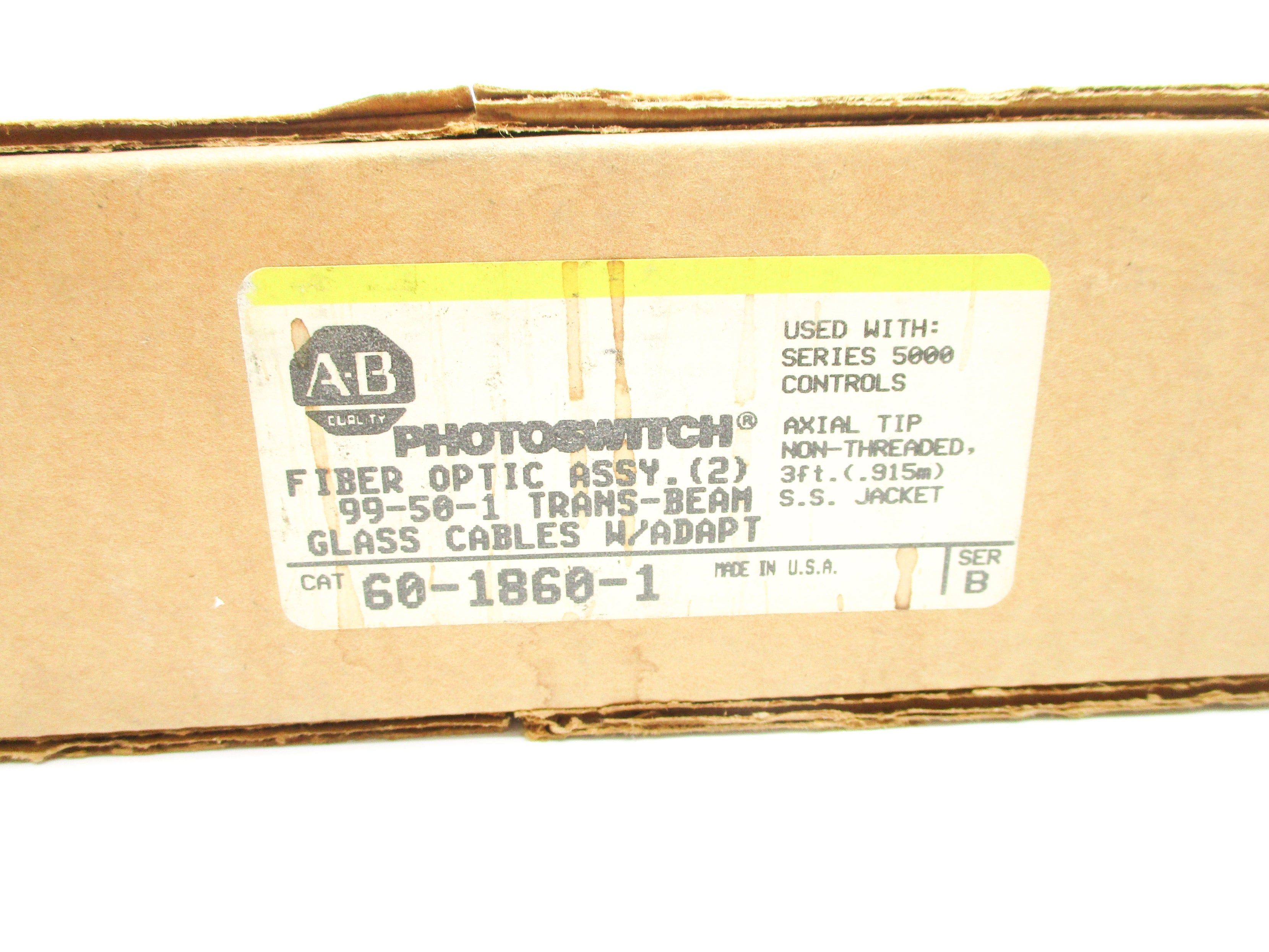 INDUSTRIAL SPARE PART 60-1860-1 SER. B (BR/YL) NSFS
