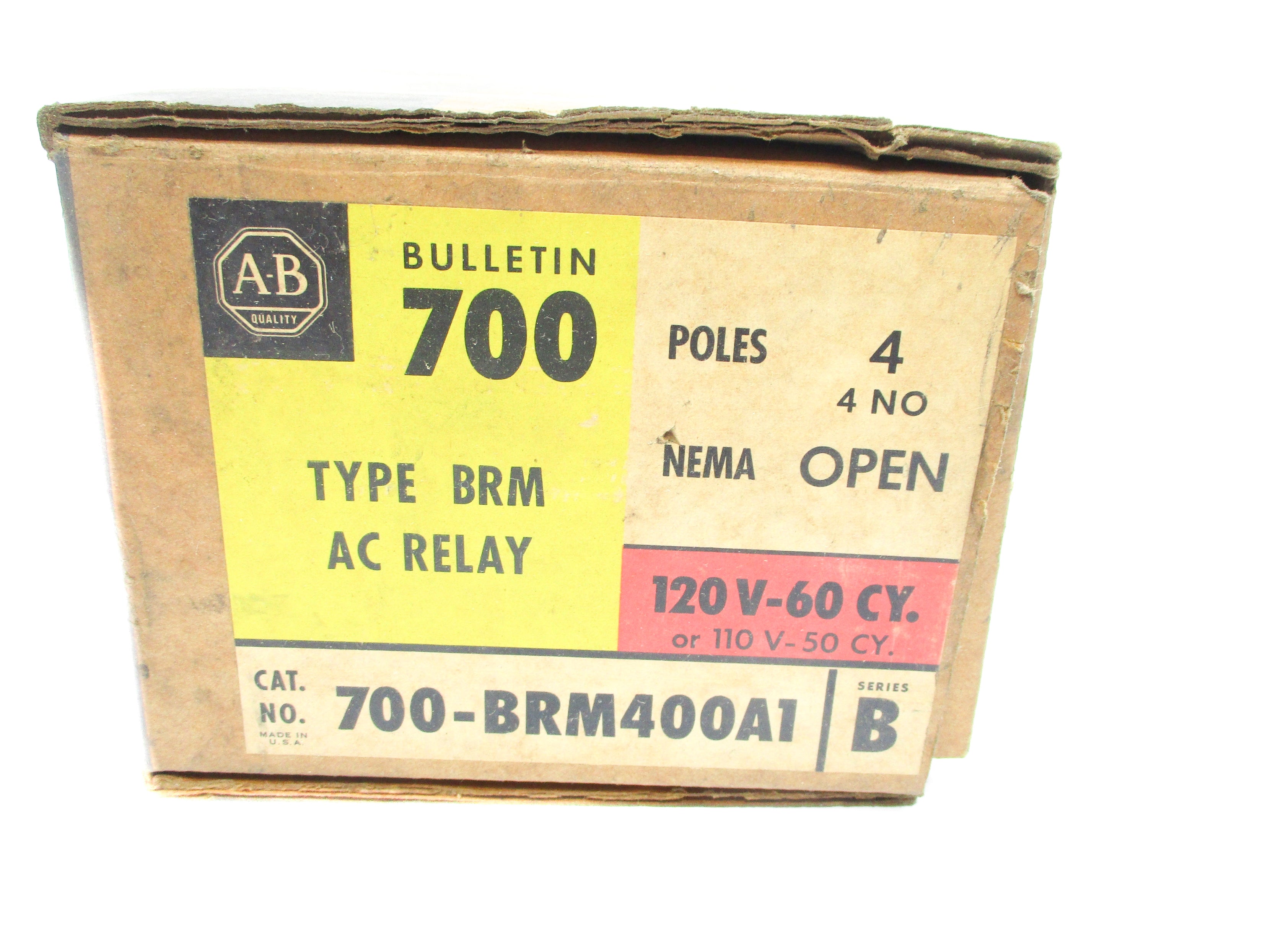 INDUSTRIAL SPARE PART 700-BRM400A1 SER. B 110/120V (BR/YL) NSMP