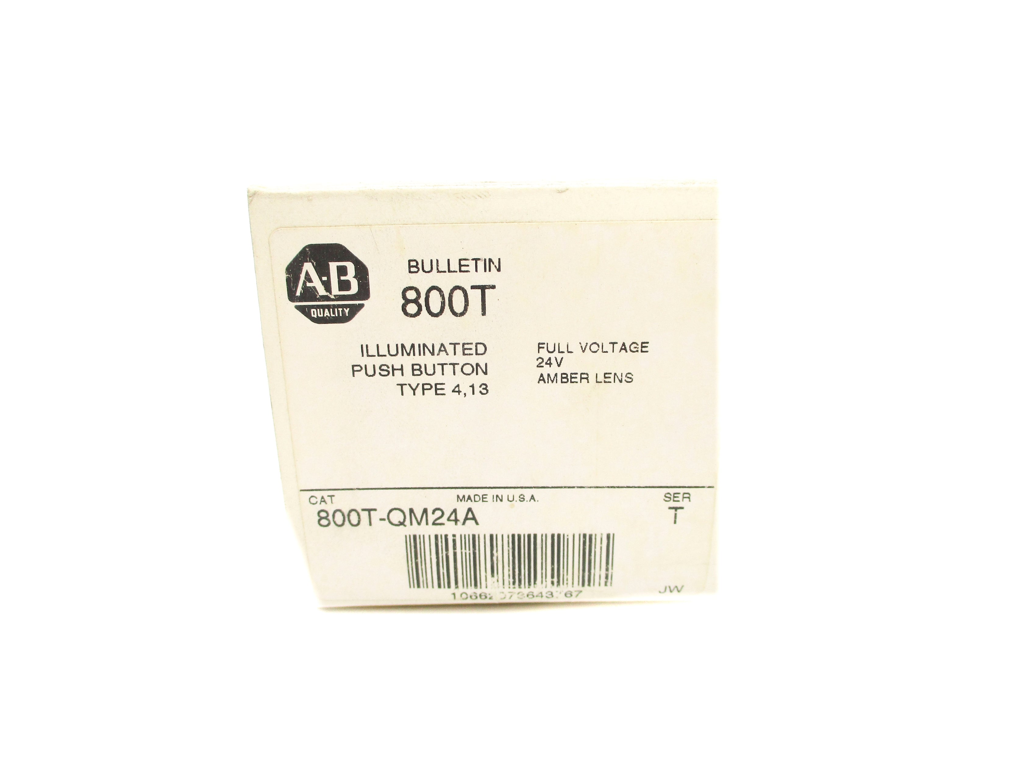 ALLEN BRADLEY 800T-QM24A SER. T (WH) NSMP